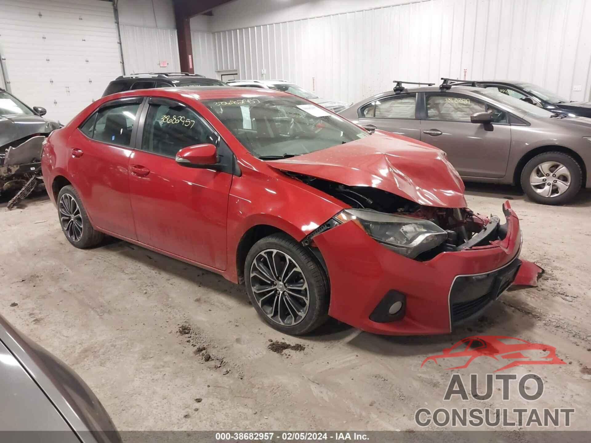 TOYOTA COROLLA 2016 - 2T1BURHE4GC481484