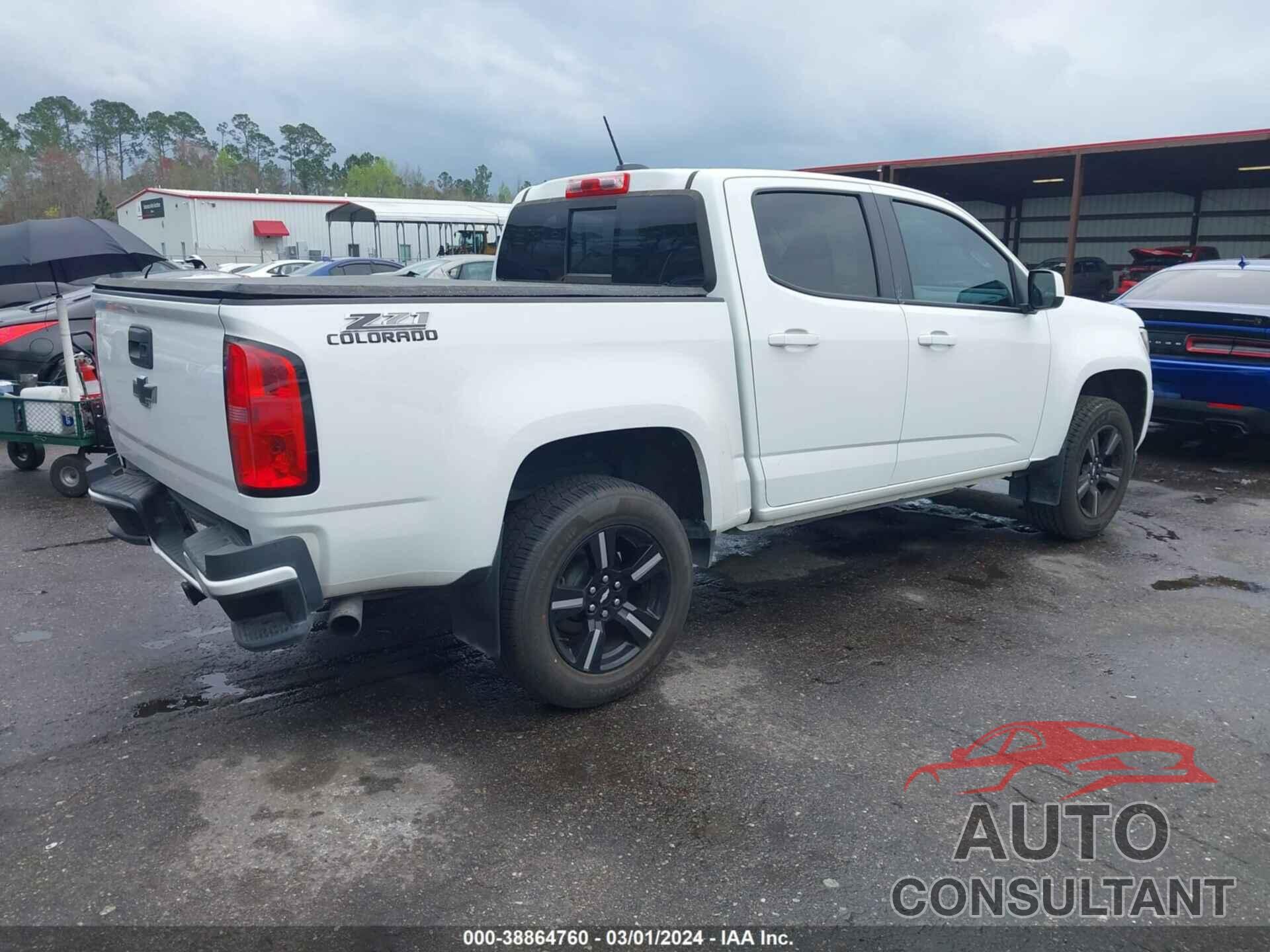 CHEVROLET COLORADO 2017 - 1GCGTDEN7H1157676