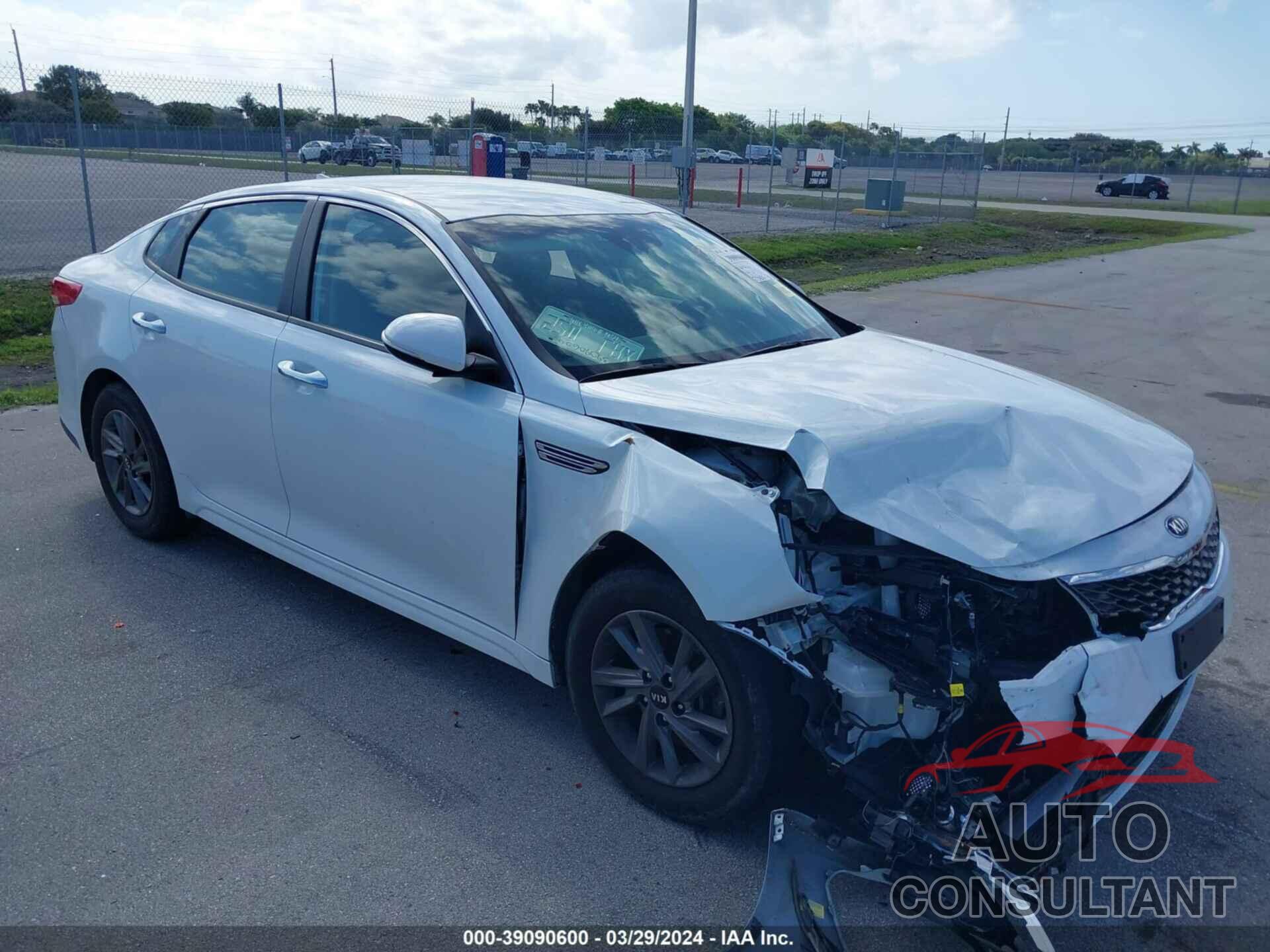 KIA OPTIMA 2020 - 5XXGT4L37LG443297