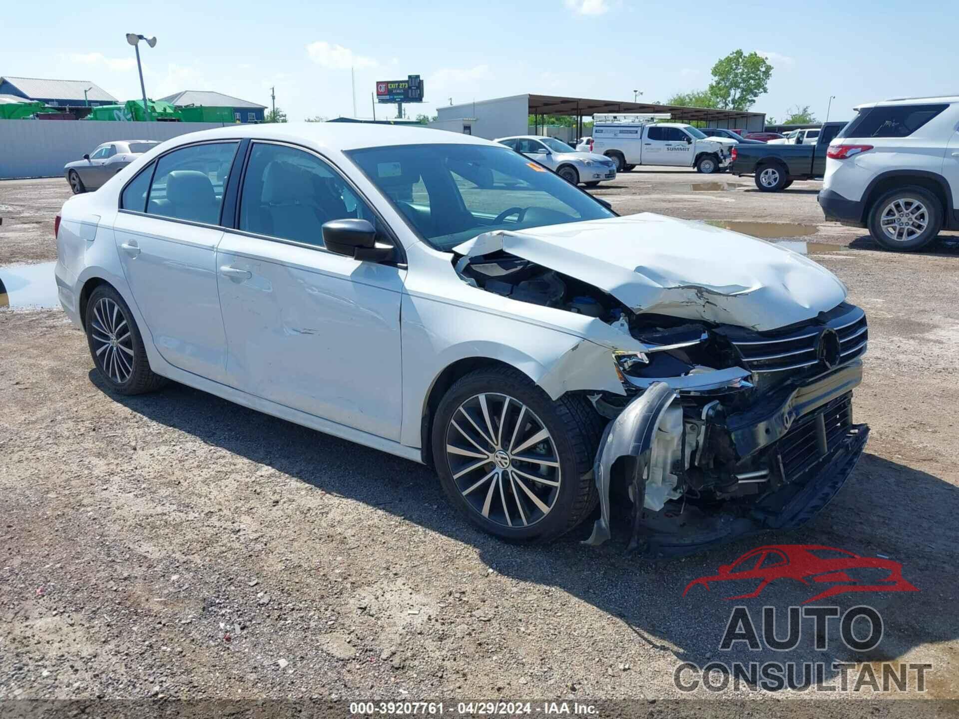 VOLKSWAGEN JETTA 2016 - 3VWD17AJ0GM305310