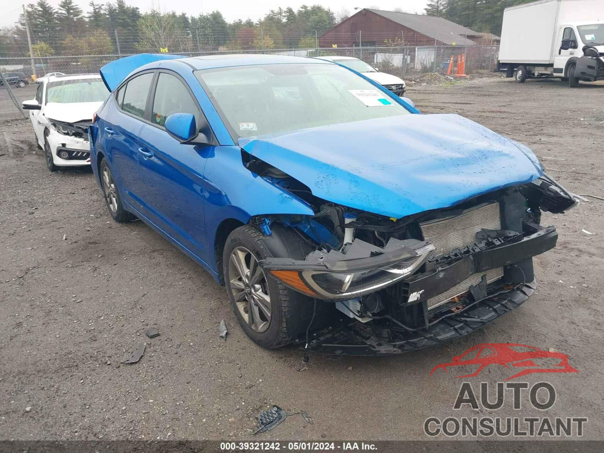 HYUNDAI ELANTRA 2018 - 5NPD84LF6JH373954