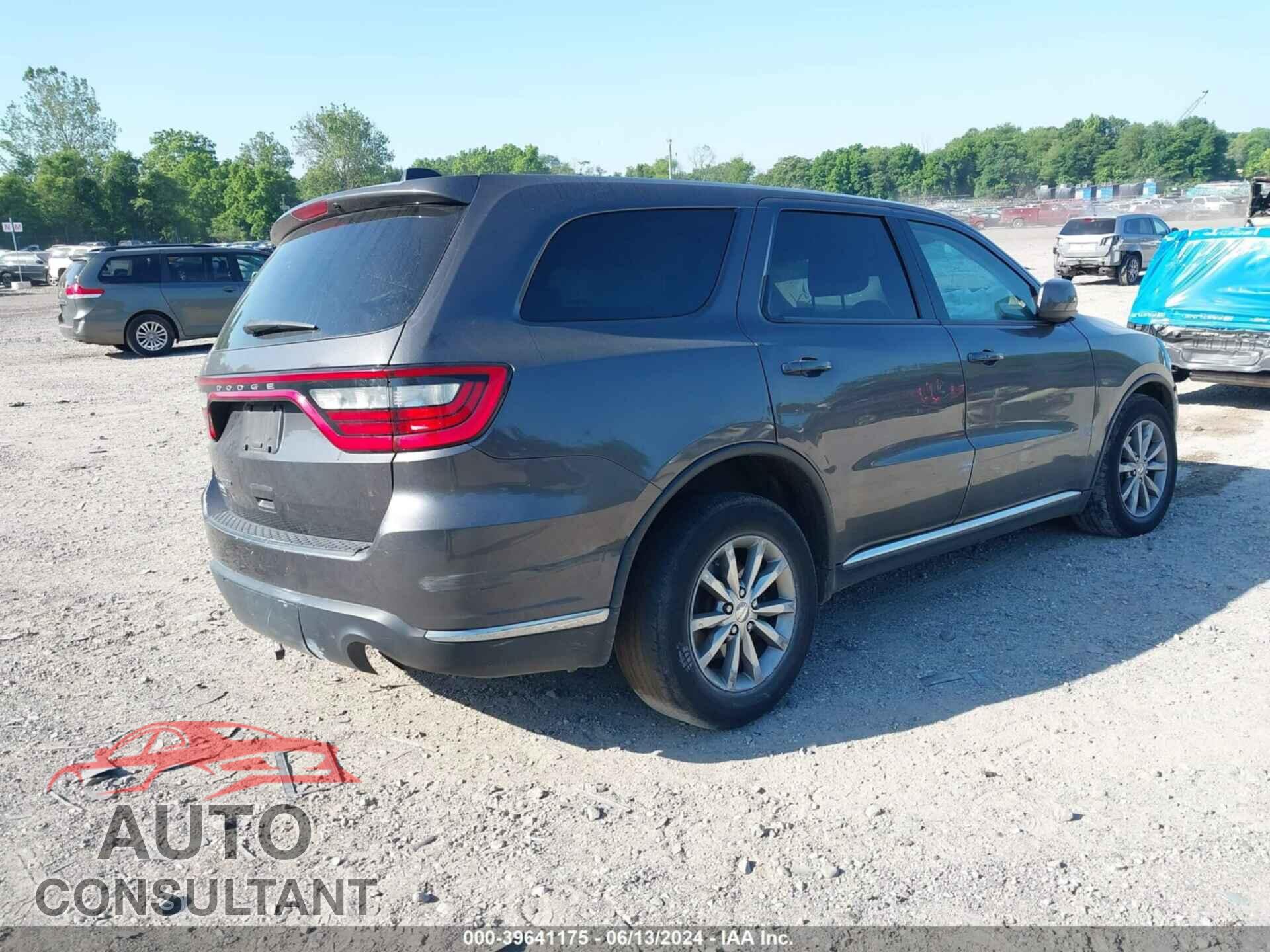 DODGE DURANGO 2017 - 1C4RDHAG1HC925970