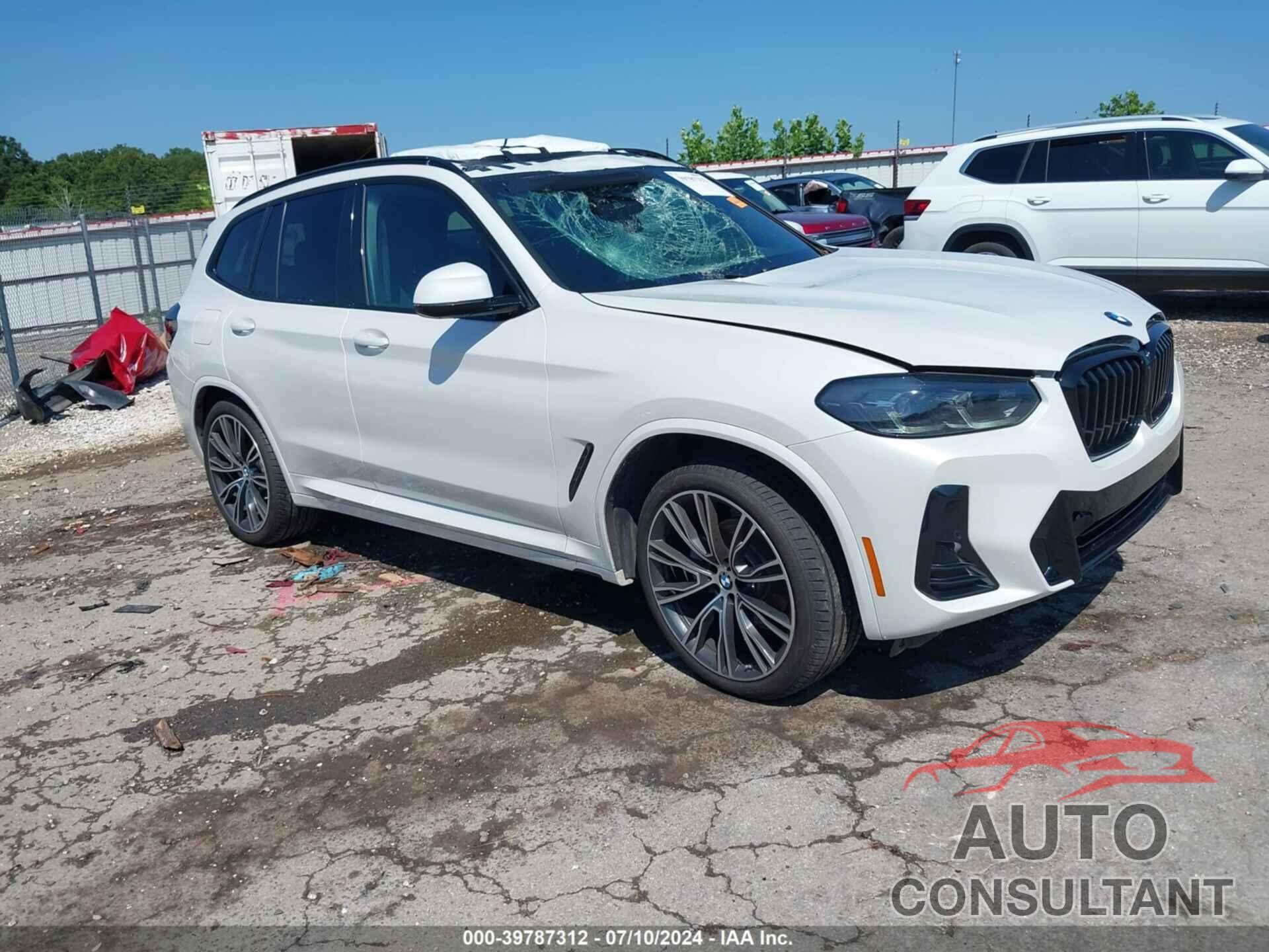 BMW X3 2022 - 5UX43DP06N9J26273