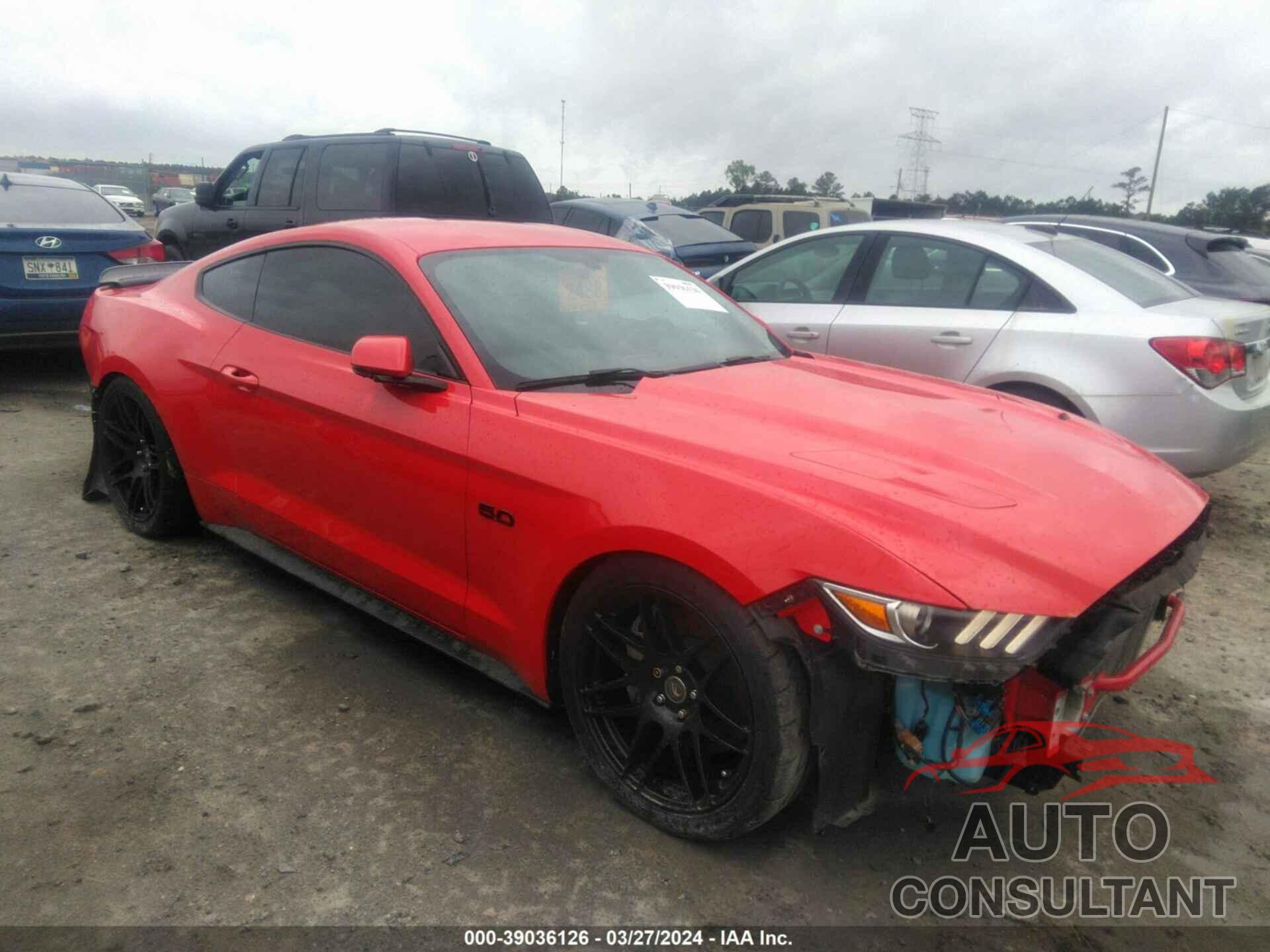 FORD MUSTANG 2016 - 1FA6P8CF0G5294412