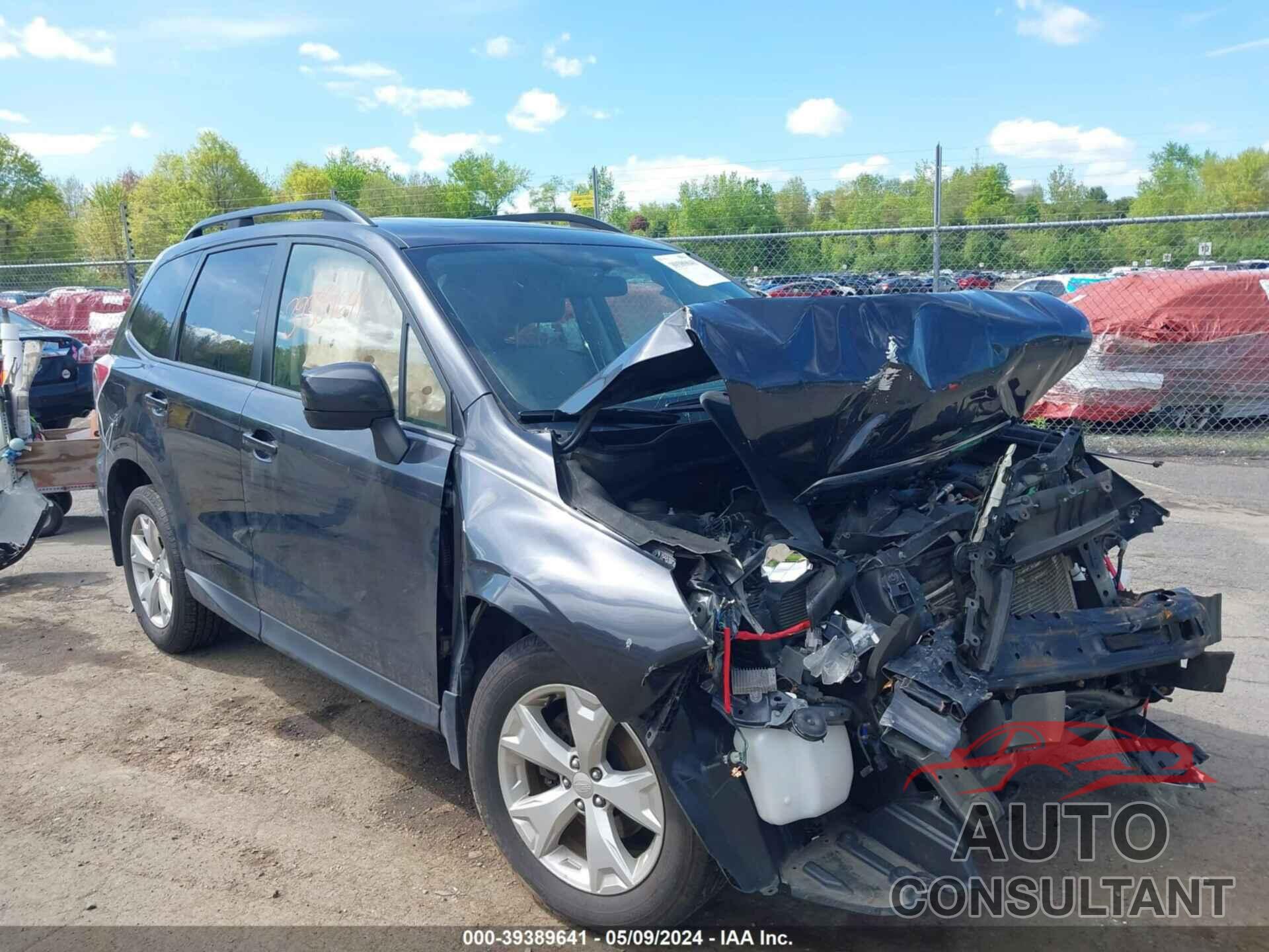 SUBARU FORESTER 2016 - JF2SJADC0GH488492