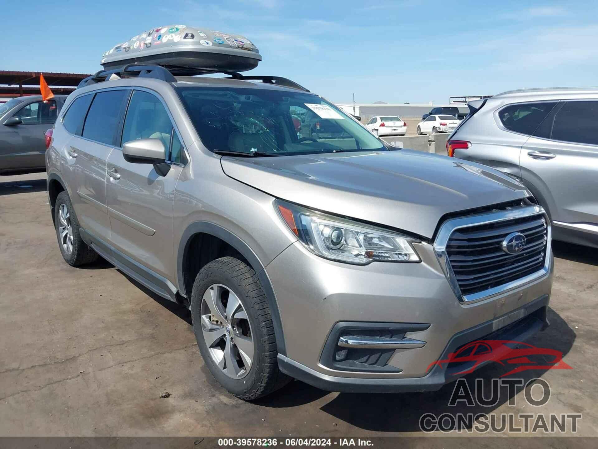 SUBARU ASCENT 2019 - 4S4WMAFD5K3419053