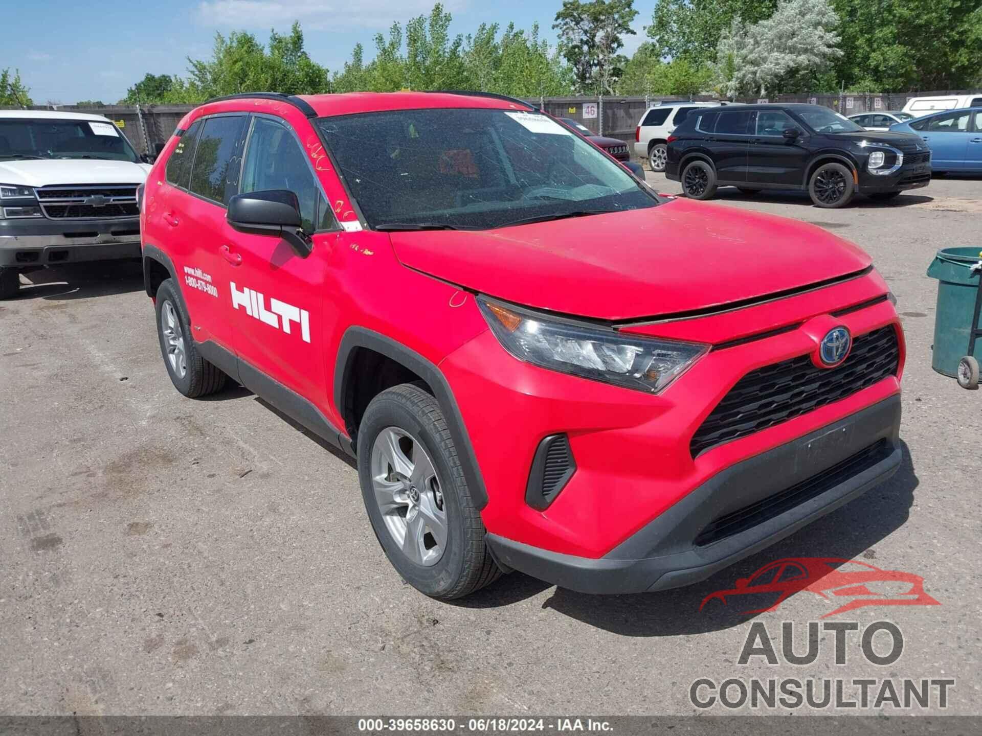 TOYOTA RAV4 HYBRID 2022 - 4T3LWRFV4NU052804