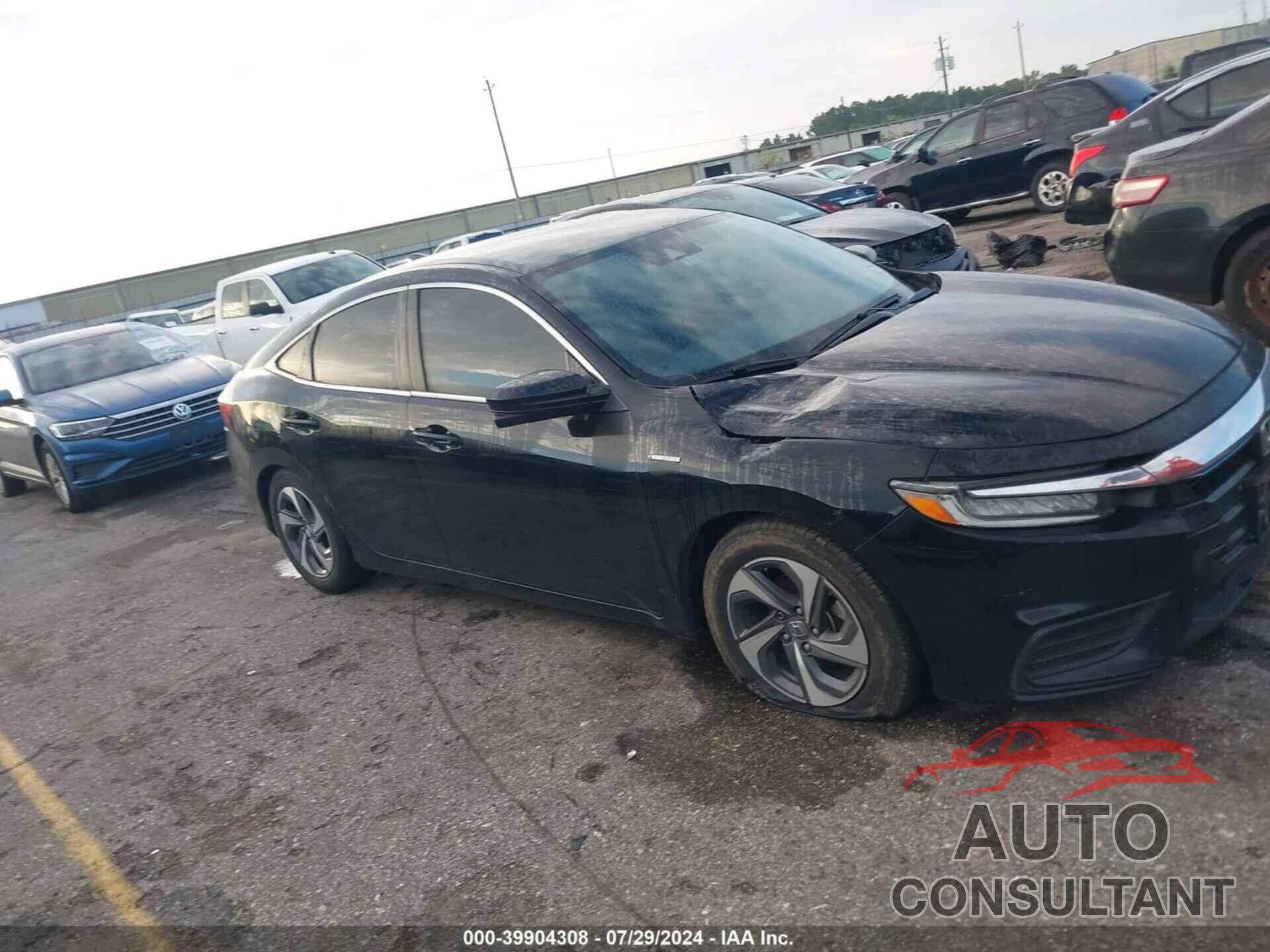 HONDA INSIGHT 2019 - 19XZE4F58KE010000