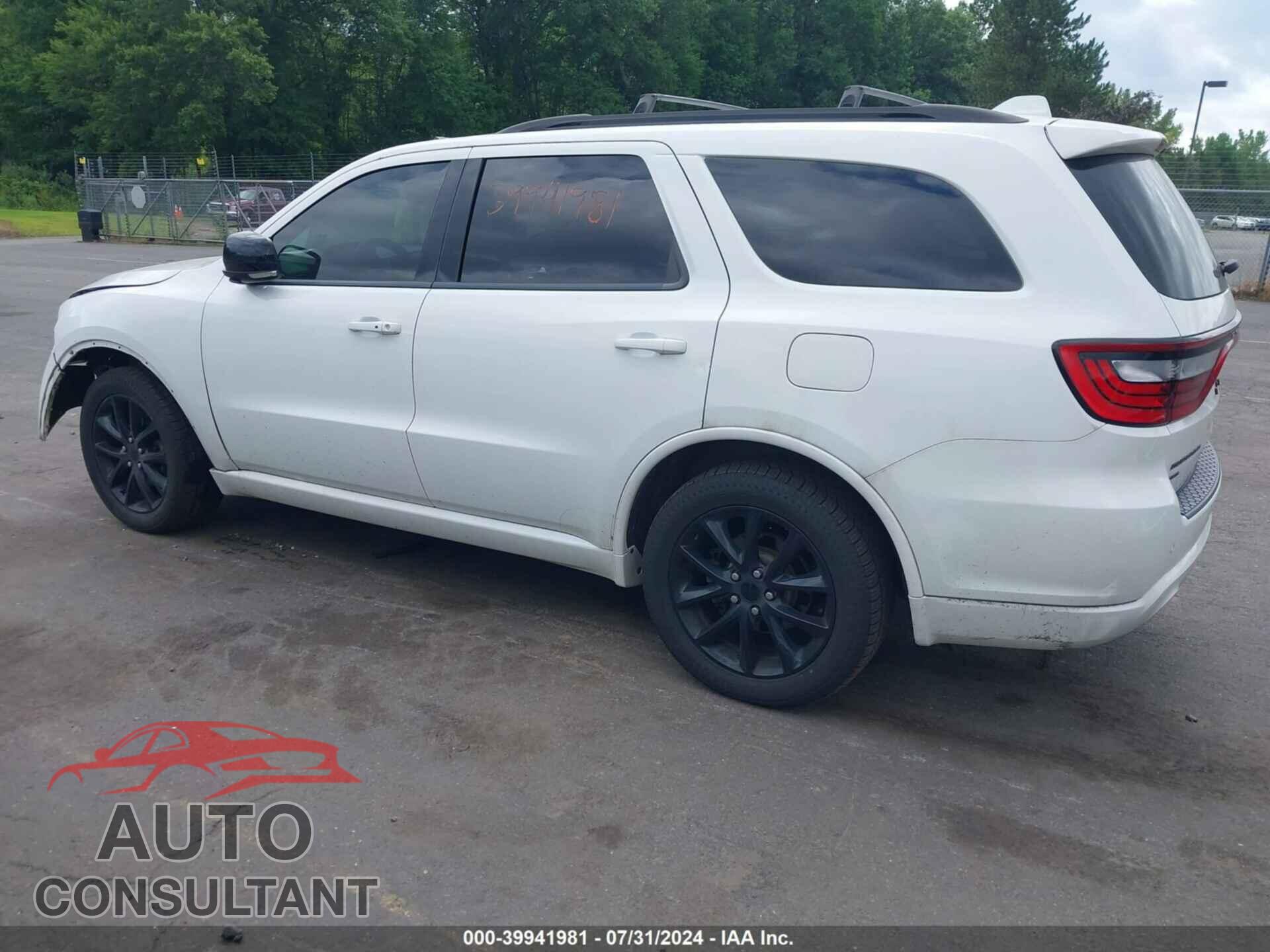 DODGE DURANGO 2017 - 1C4RDJDG9HC691791