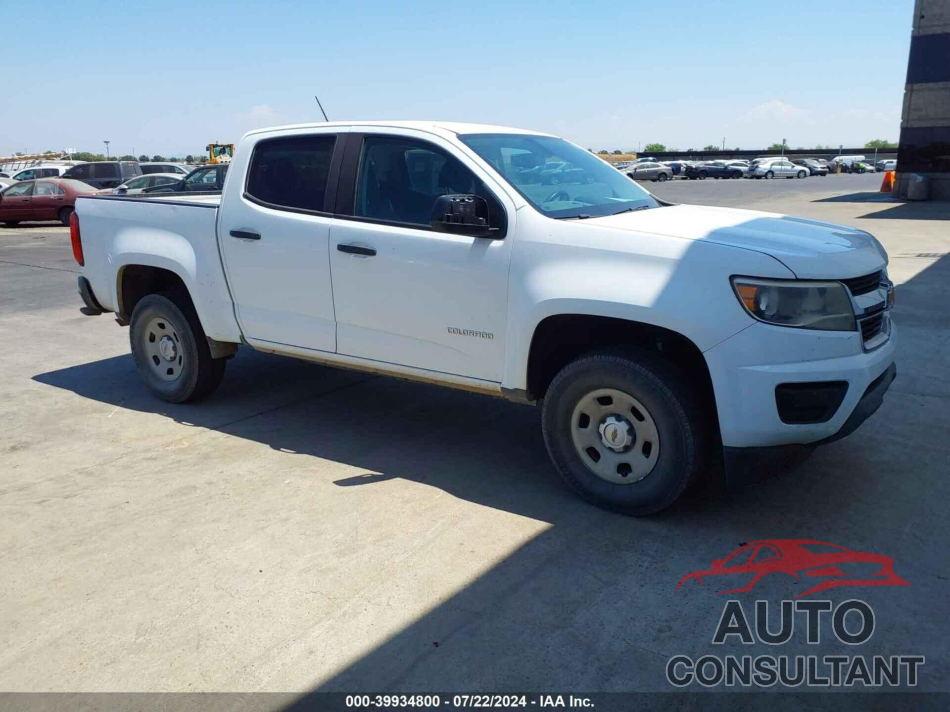 CHEVROLET COLORADO 2018 - 1GCGSBEA8J1108934