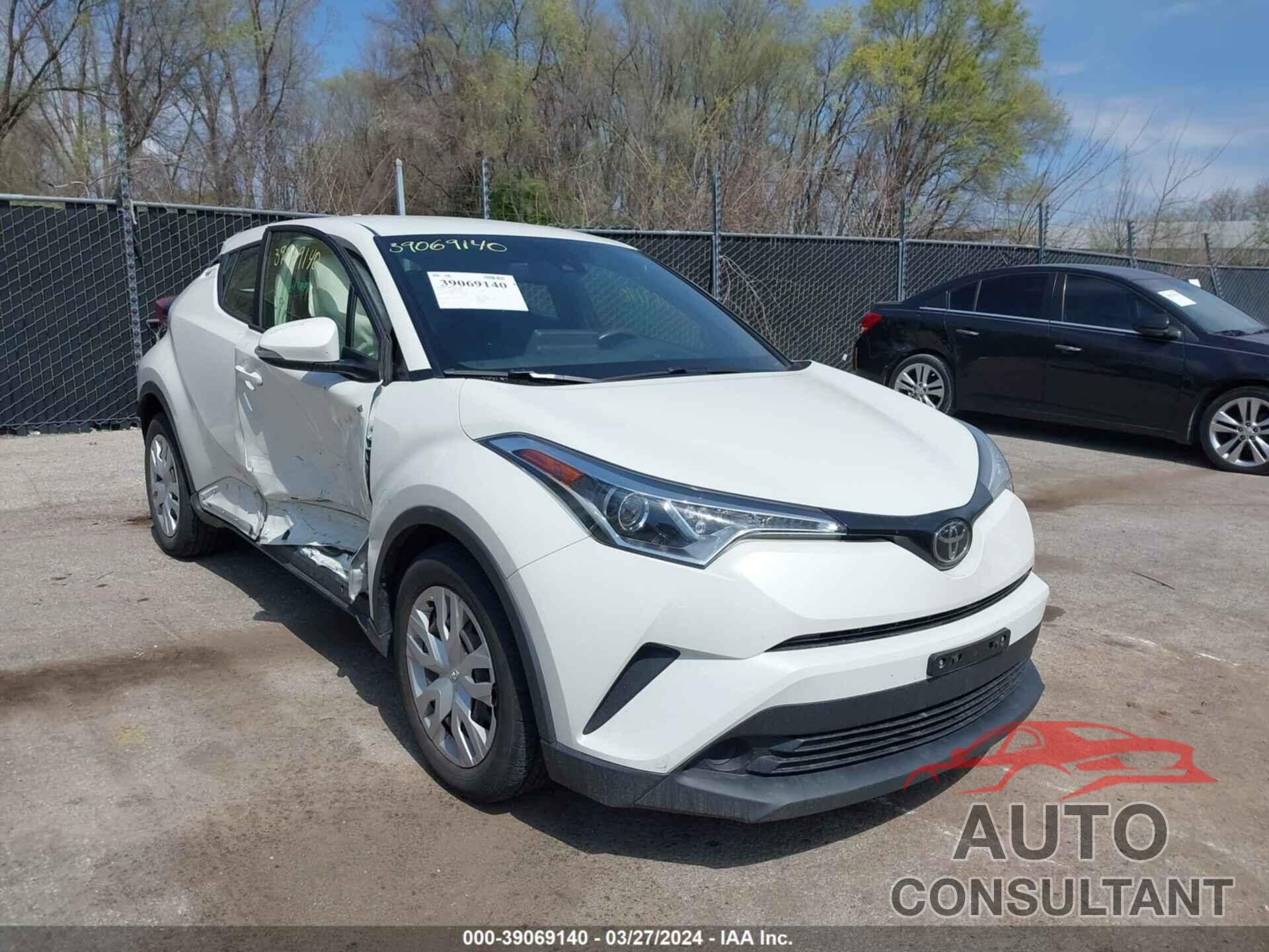 TOYOTA C-HR 2019 - JTNKHMBX9K1020307