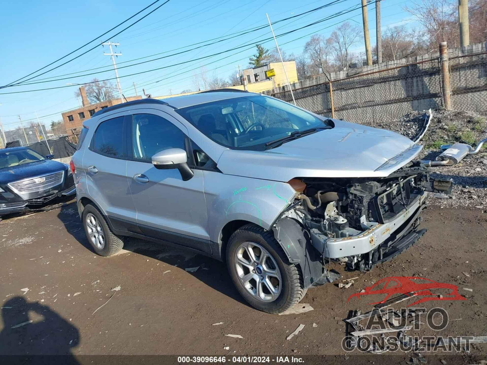 FORD ECOSPORT 2019 - MAJ3S2GE6KC305353