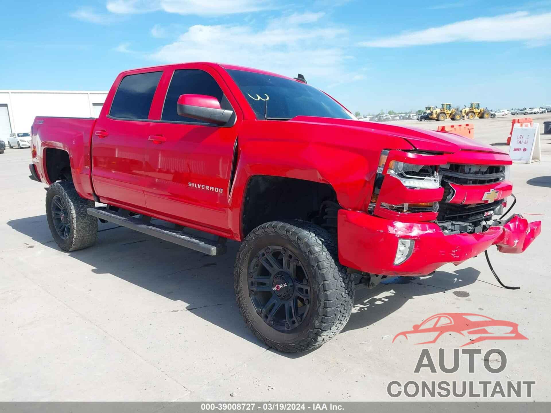 CHEVROLET SILVERADO 1500 2016 - 3GCUKRECXGG182329