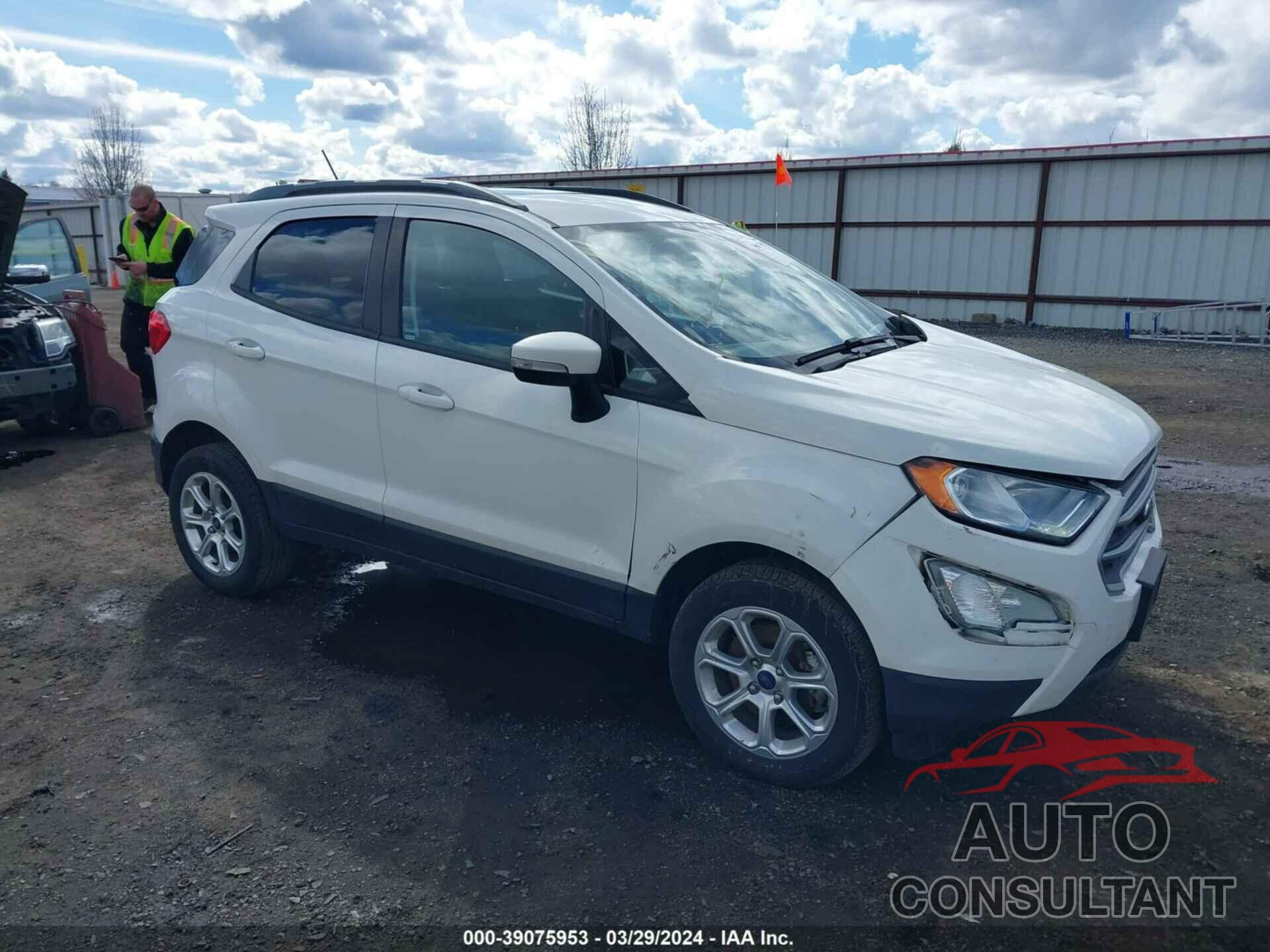 FORD ECOSPORT 2018 - MAJ6P1UL6JC207062