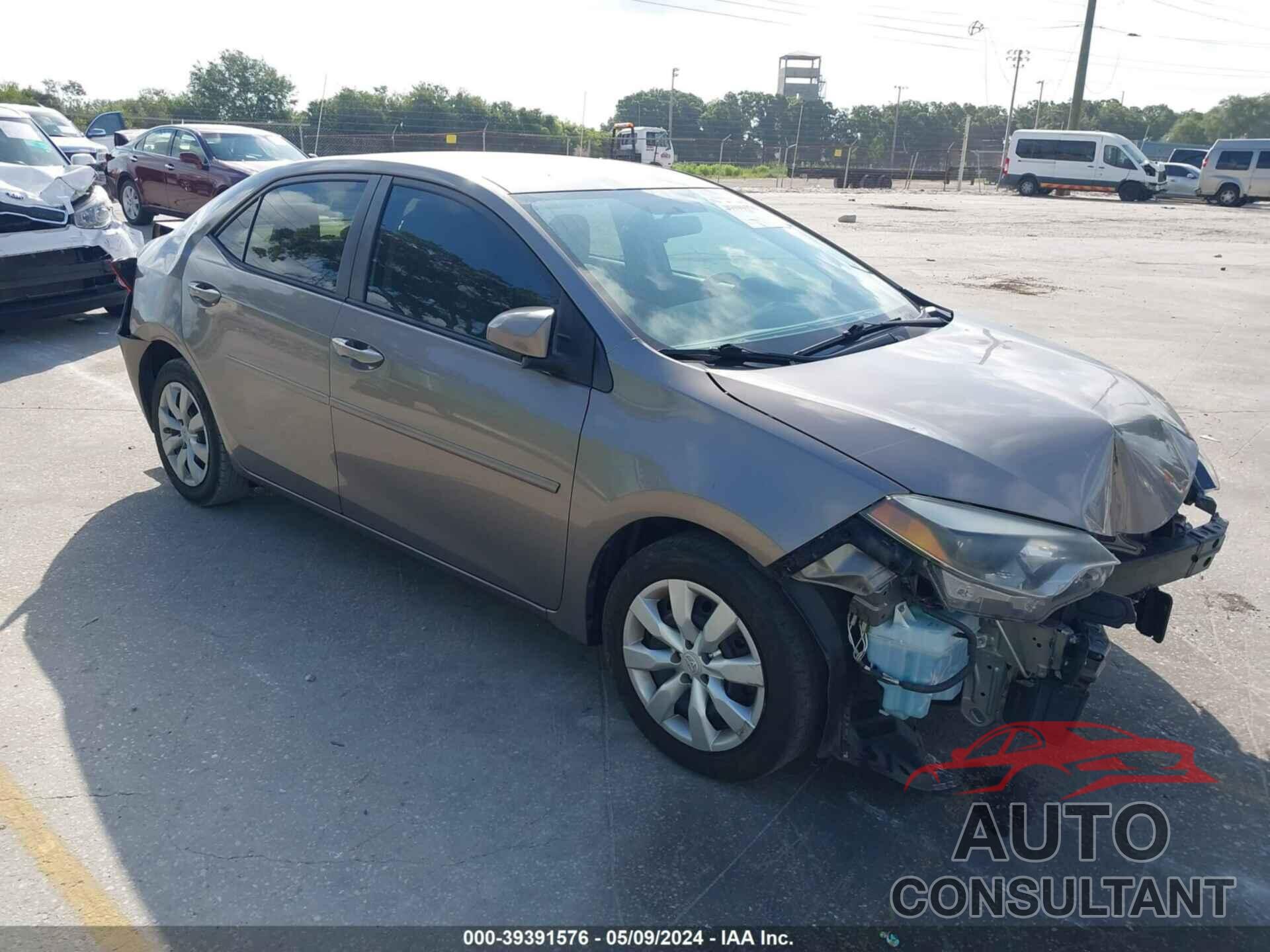 TOYOTA COROLLA 2016 - 2T1BURHE8GC565744