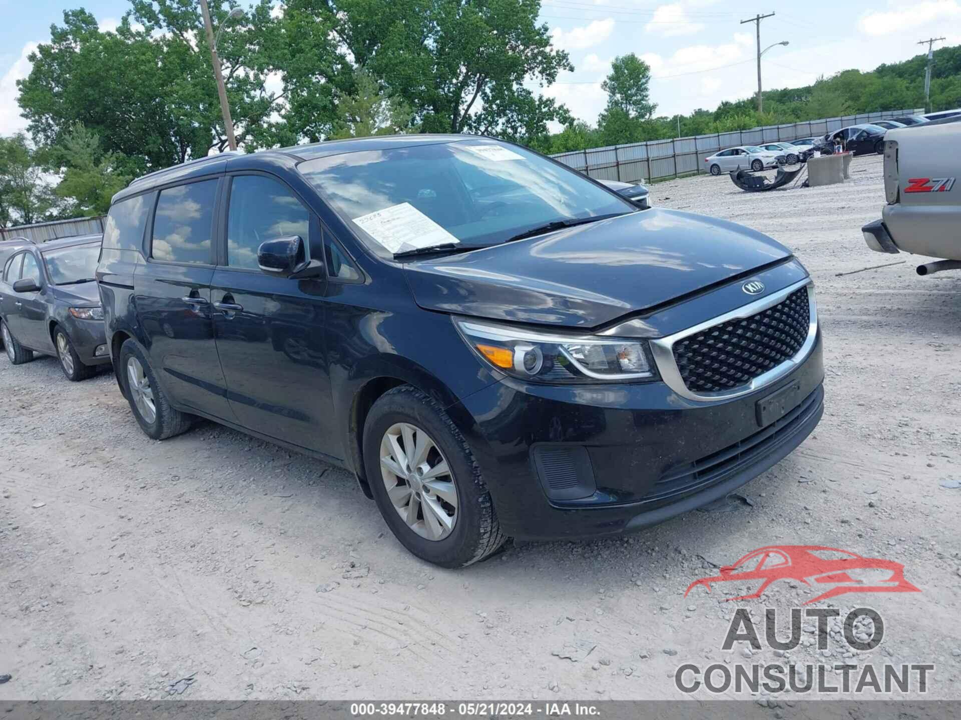 KIA SEDONA 2016 - KNDMB5C18G6201195