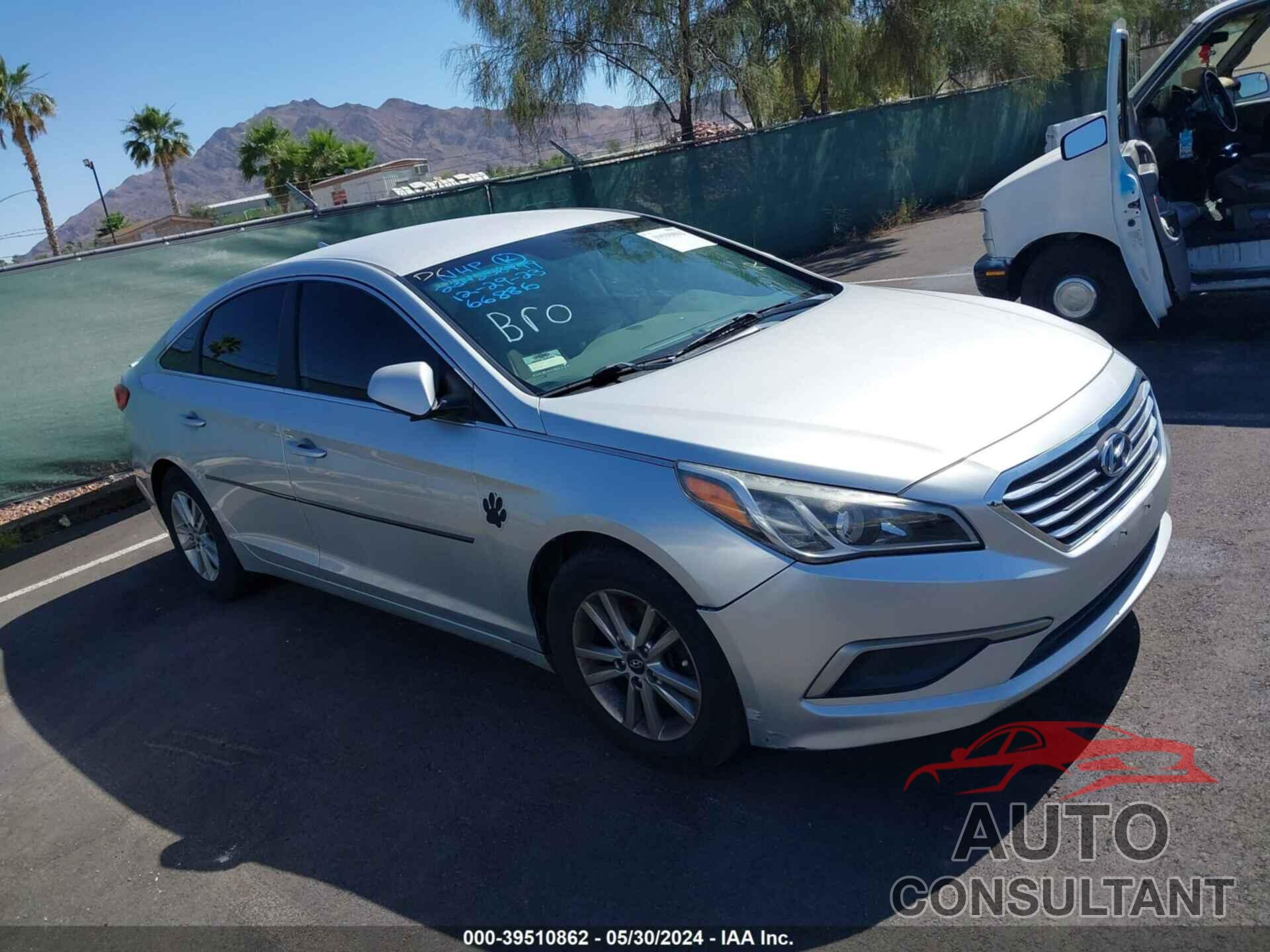 HYUNDAI SONATA 2017 - 5NPE24AFXHH558253