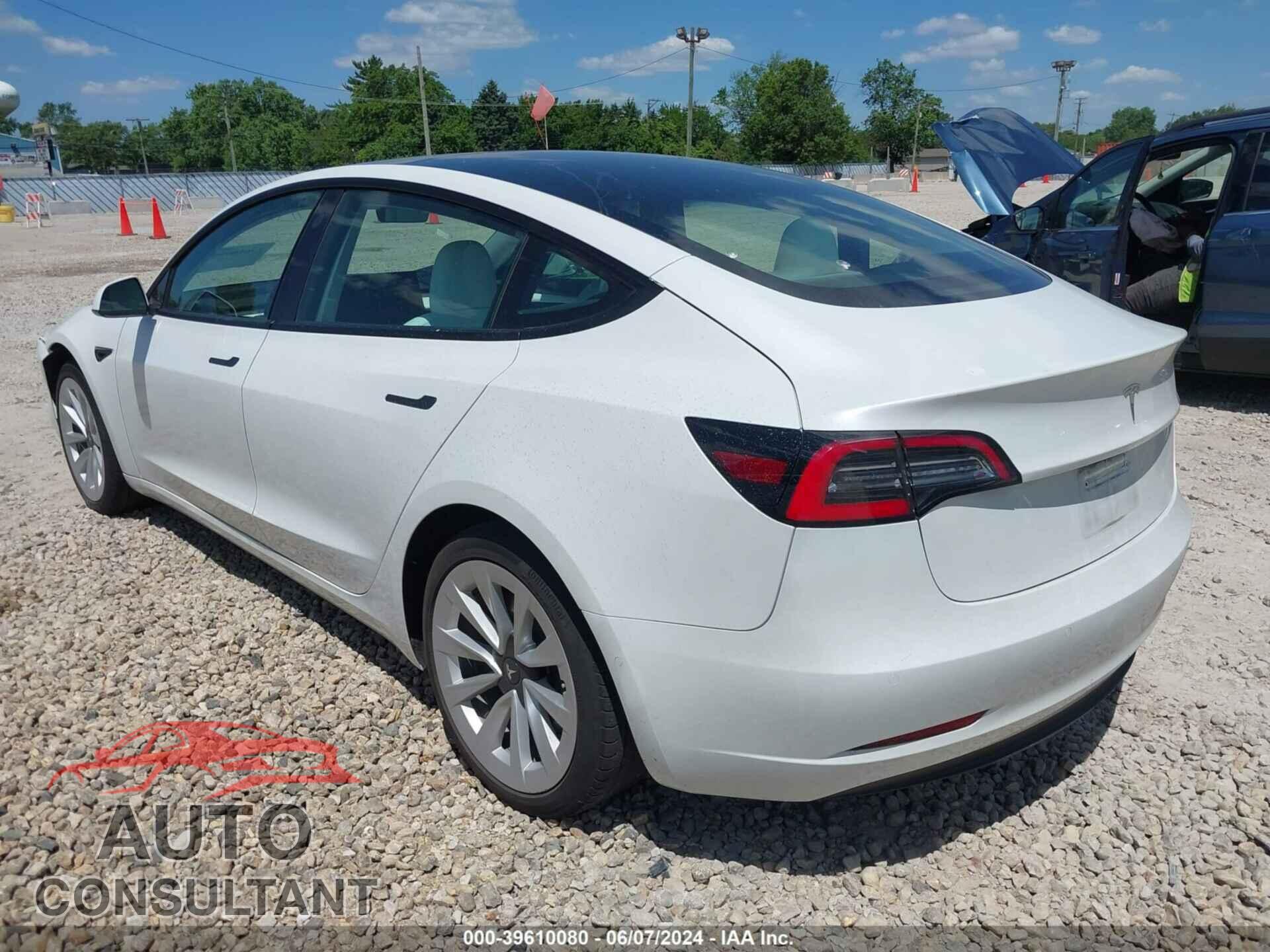 TESLA MODEL 3 2022 - 5YJ3E1EA8NF314803