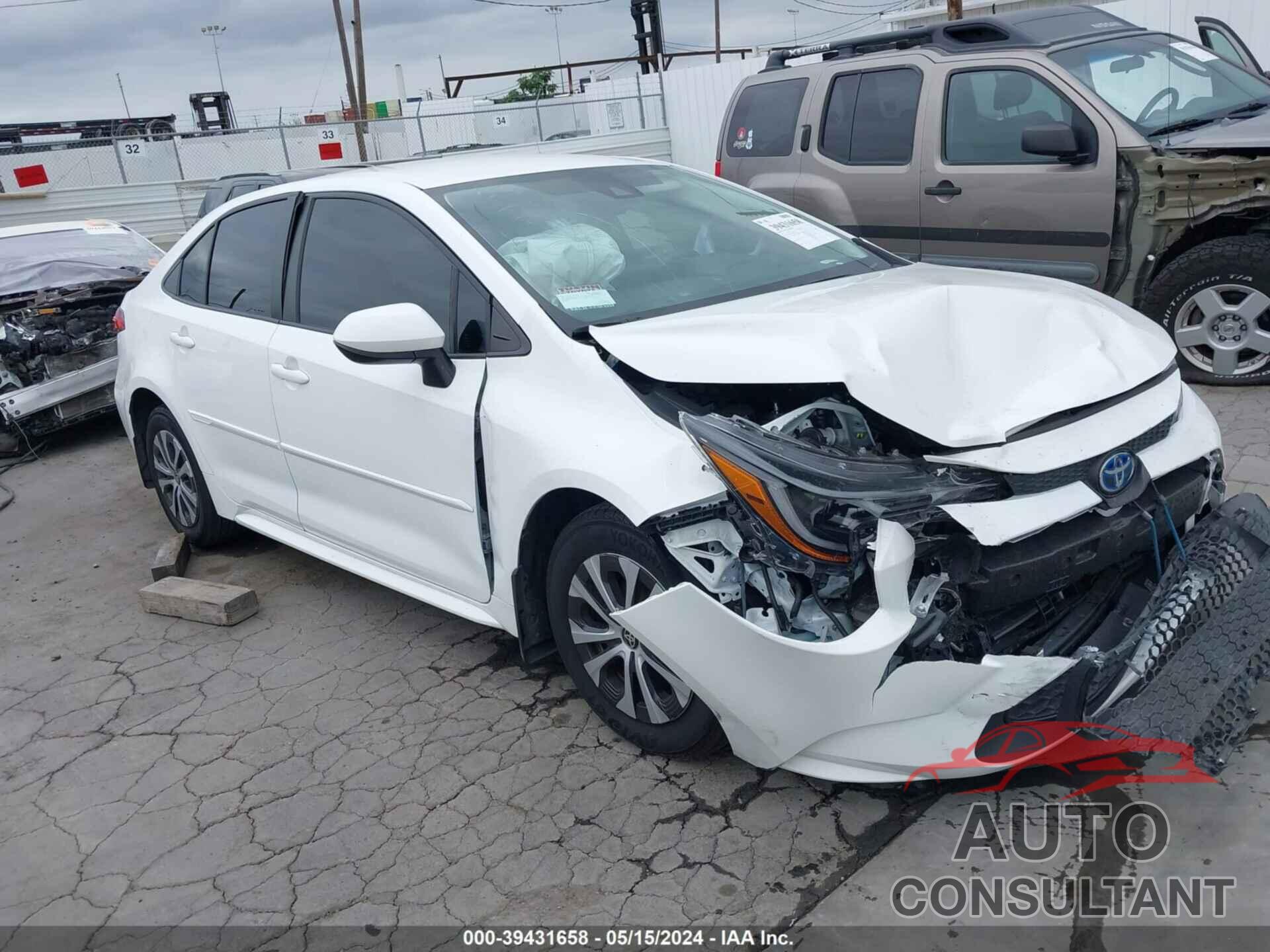 TOYOTA COROLLA 2022 - JTDEAMDE6N3008125