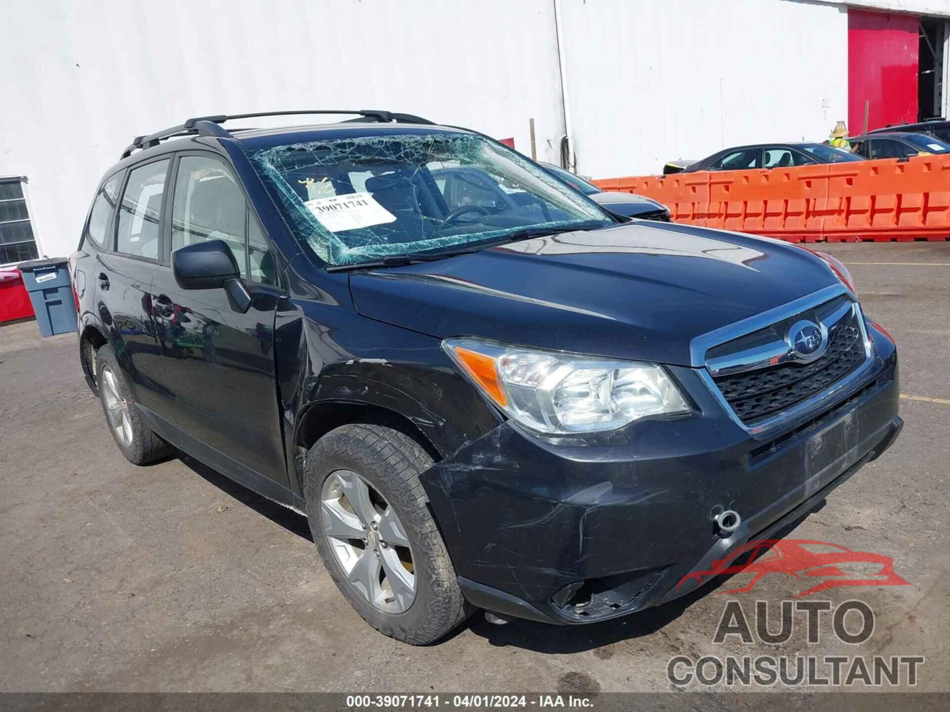 SUBARU FORESTER 2016 - JF2SJABC0GH455138