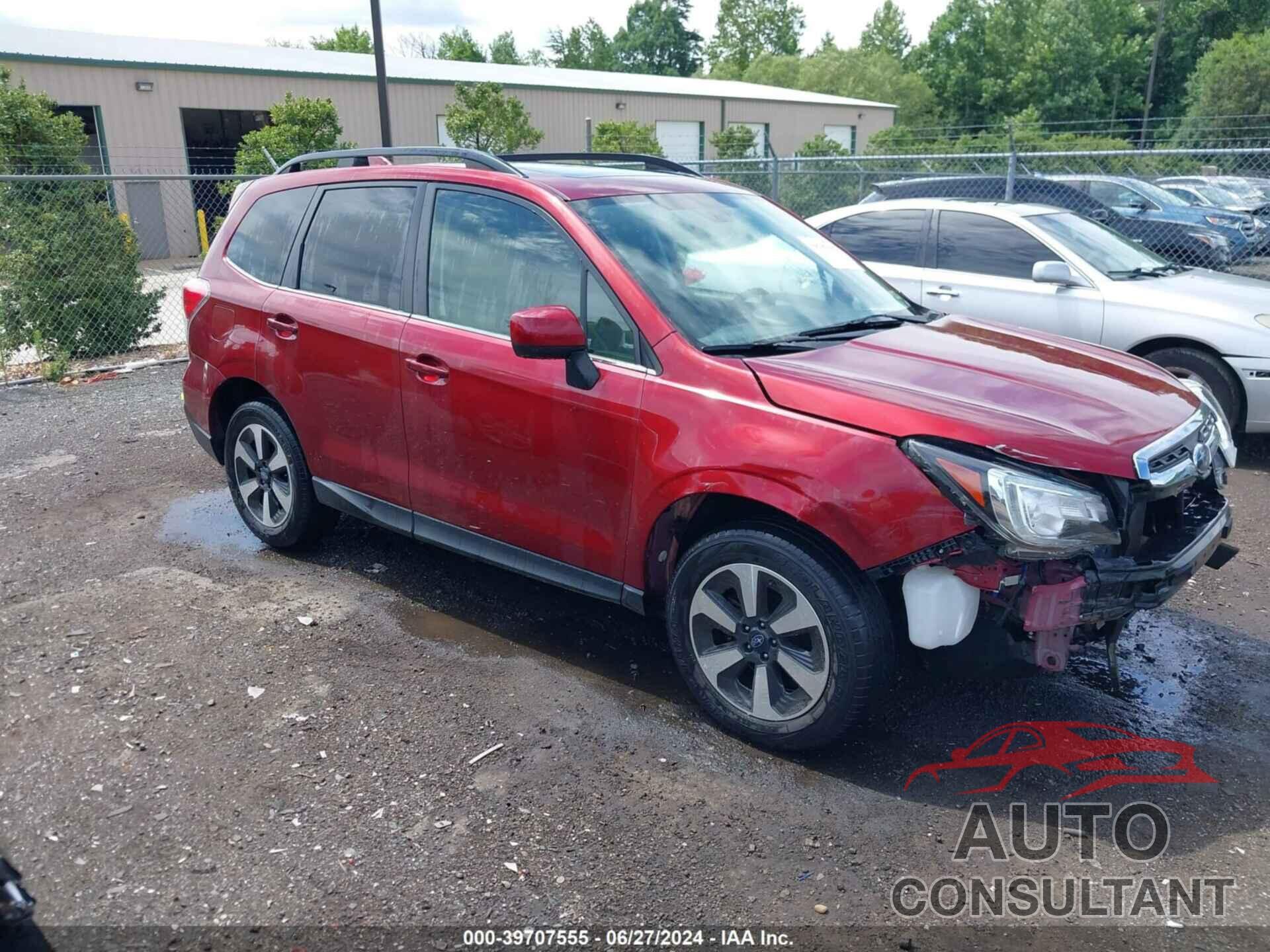 SUBARU FORESTER 2018 - JF2SJARC9JH559740