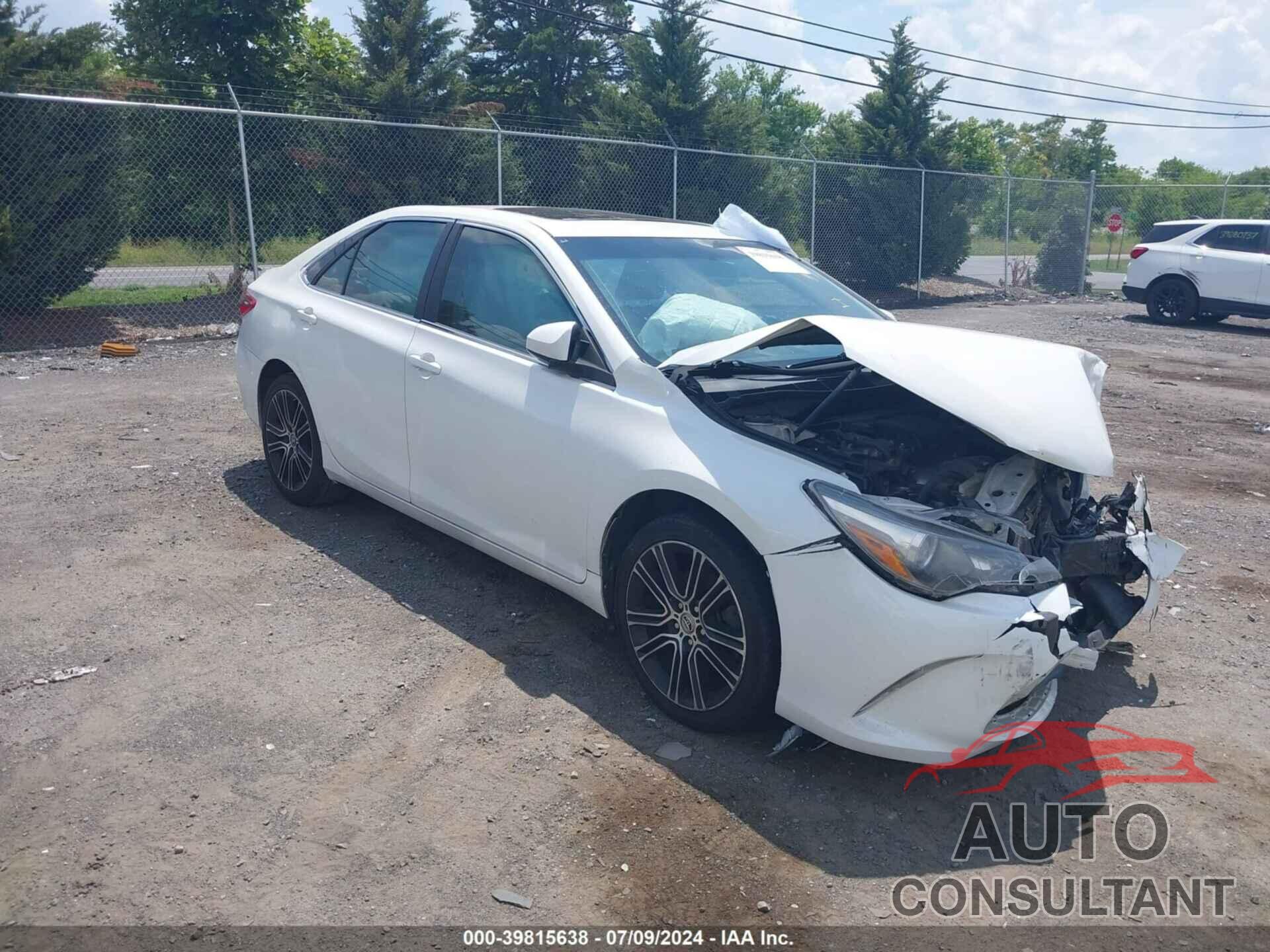 TOYOTA CAMRY 2016 - 4T1BF1FK0GU144720