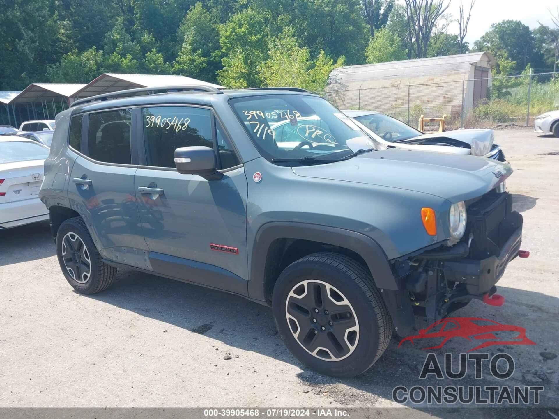 JEEP RENEGADE 2017 - ZACCJBCB9HPE93928