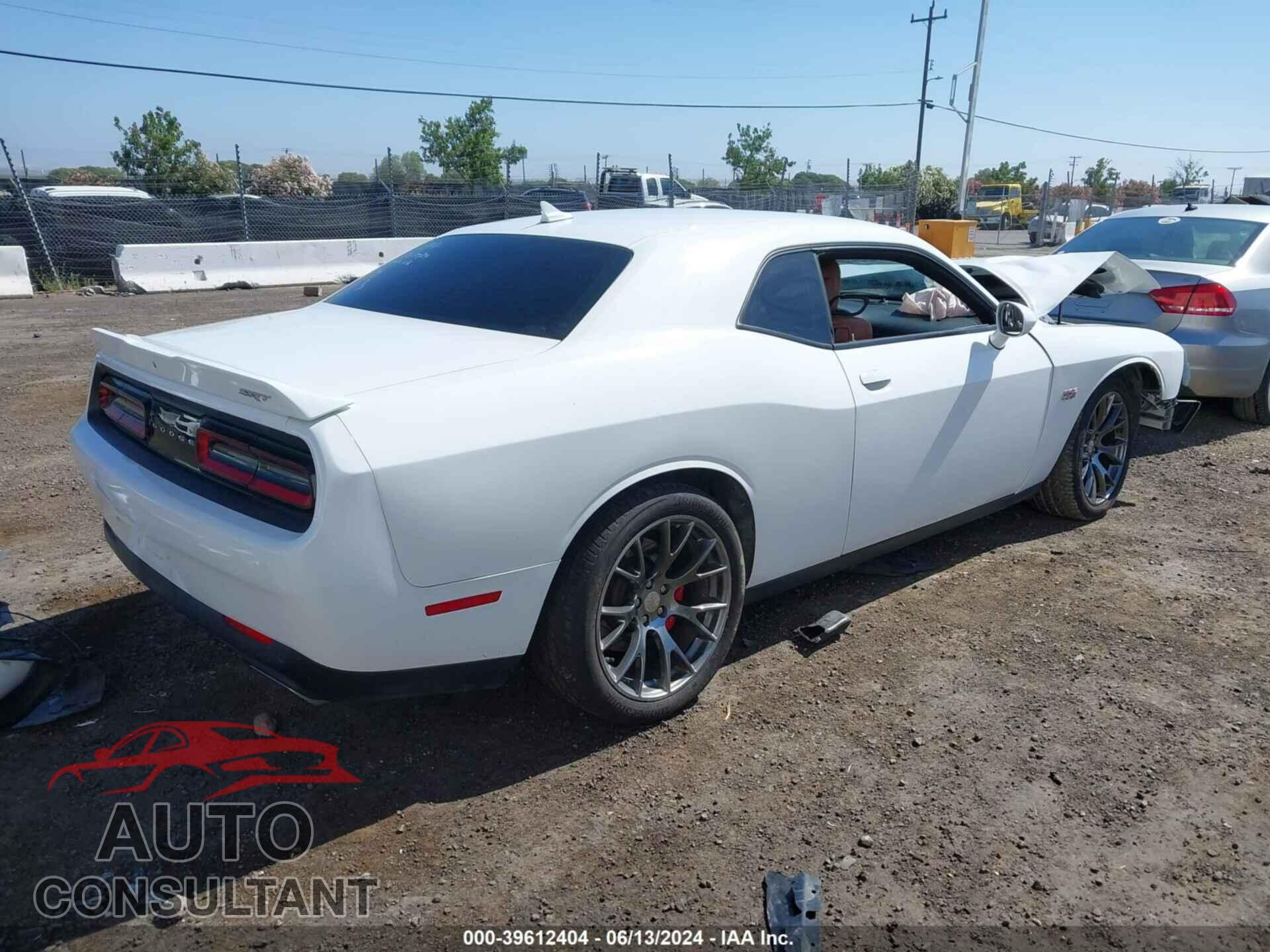 DODGE CHALLENGER 2016 - 2C3CDZDJ7GH352009