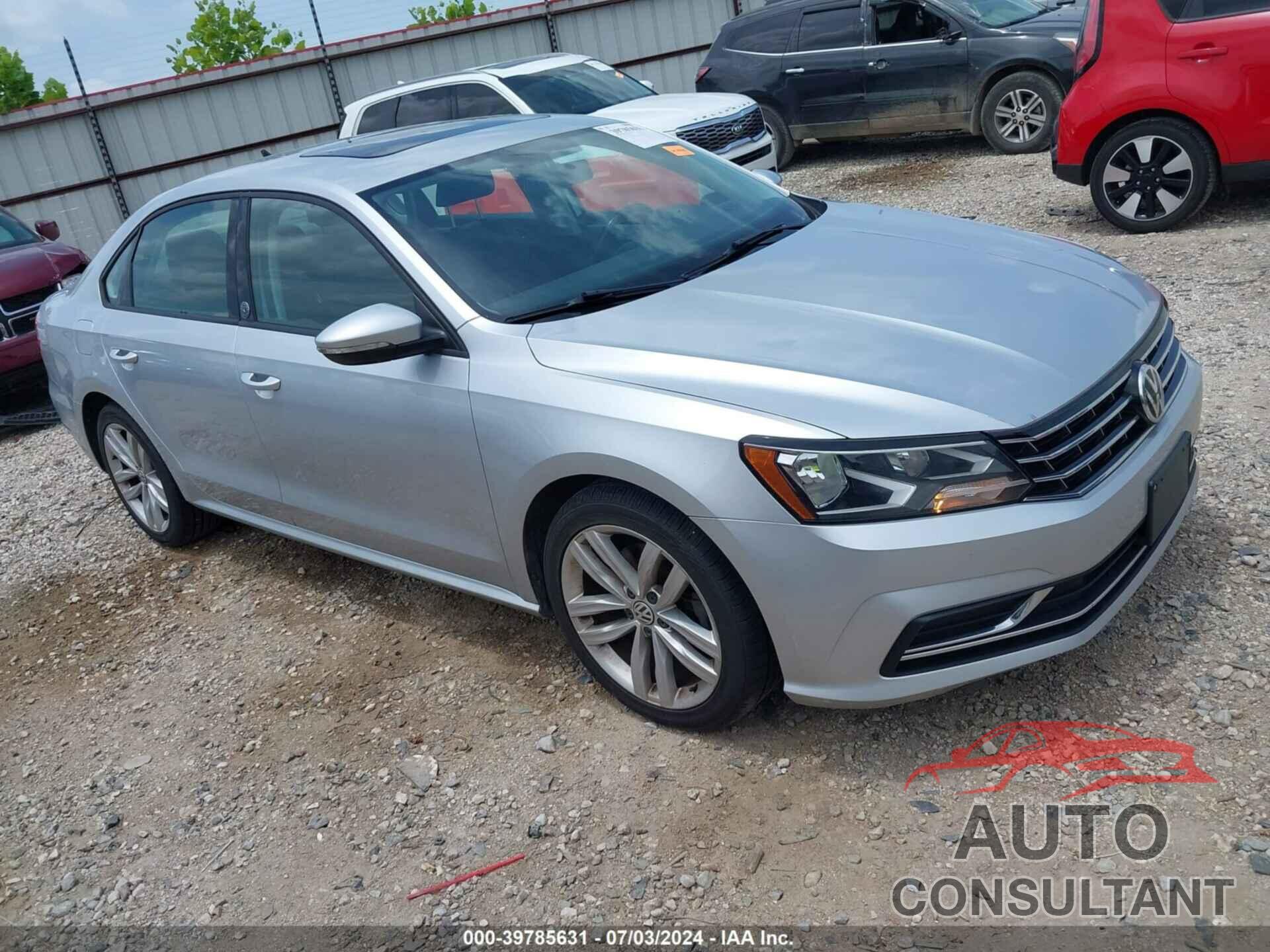 VOLKSWAGEN PASSAT 2019 - 1VWLA7A35KC007701