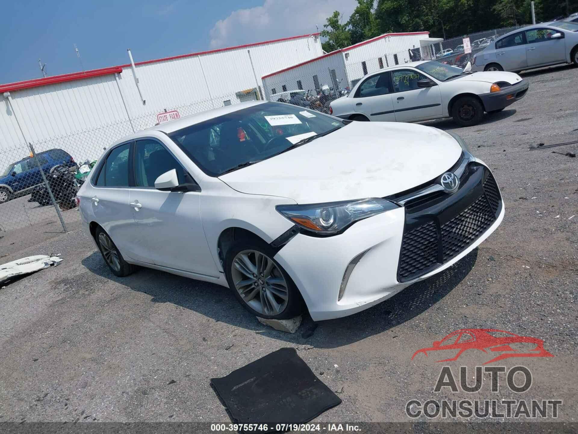 TOYOTA CAMRY 2016 - 4T1BF1FK8GU570509