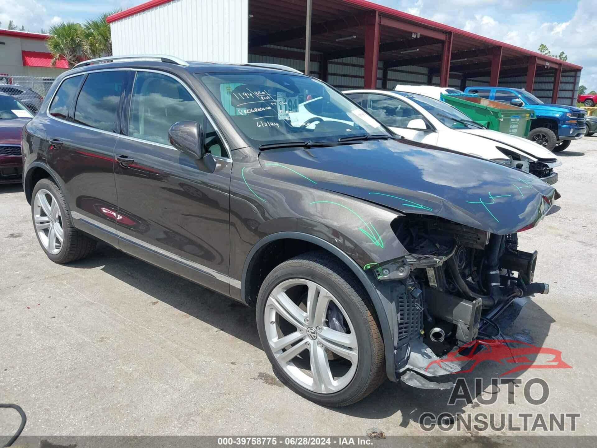 VOLKSWAGEN TOUAREG 2016 - WVGEP9BP8GD005588