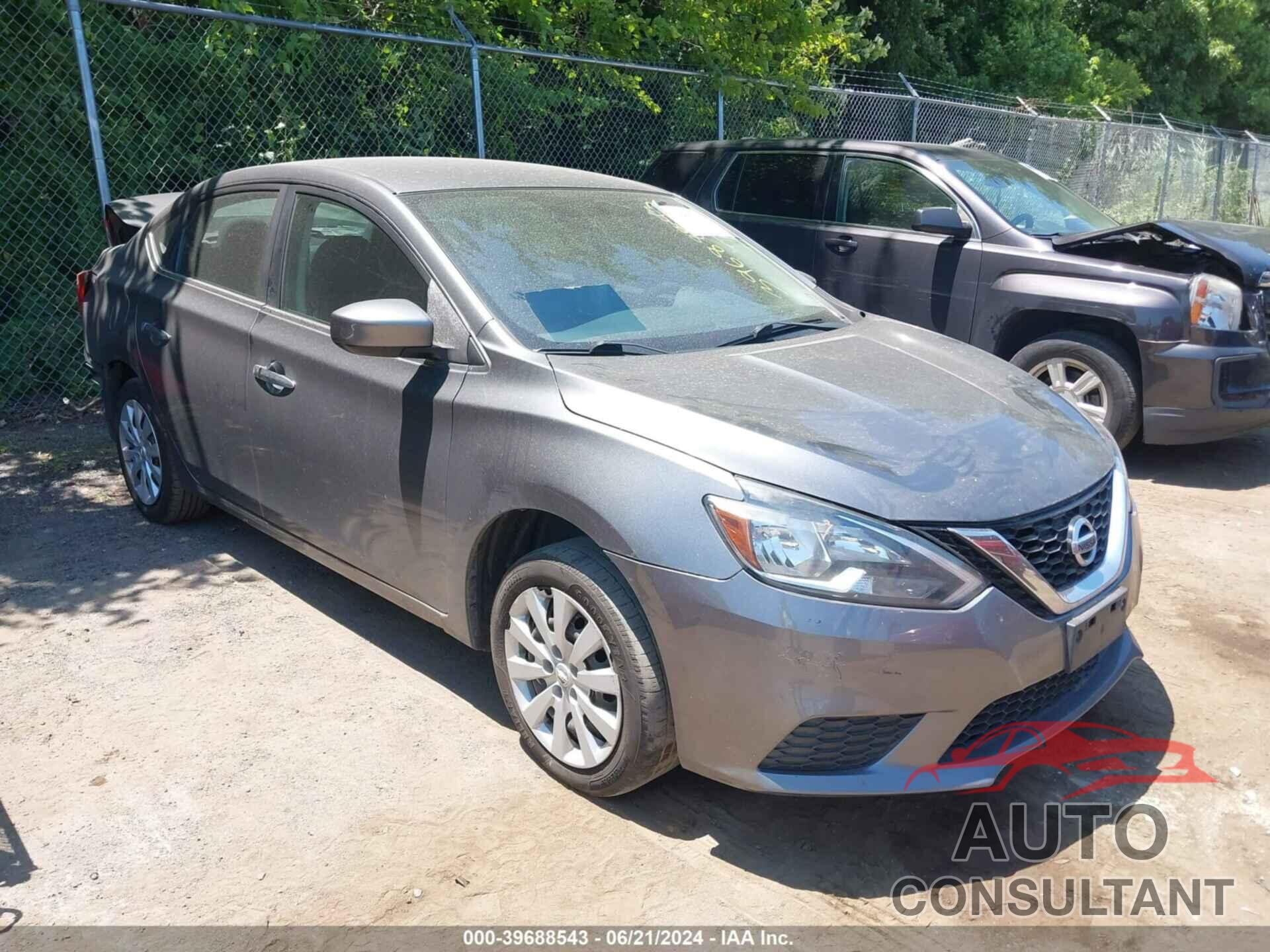 NISSAN SENTRA 2018 - 3N1AB7AP7JY202881