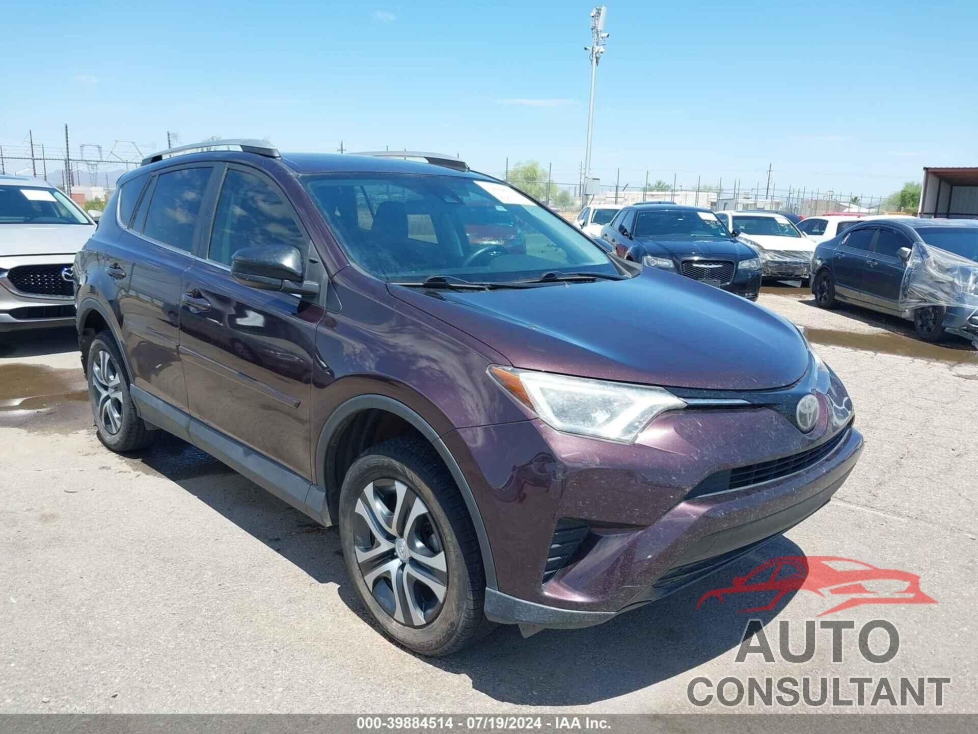 TOYOTA RAV4 2018 - 2T3BFREV9JW823734