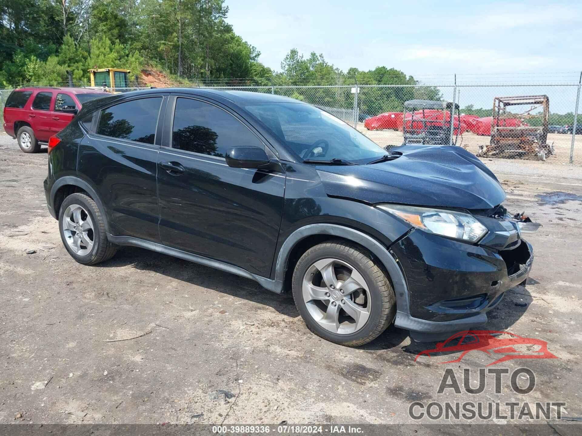 HONDA HR-V 2017 - 3CZRU5H38HM703467