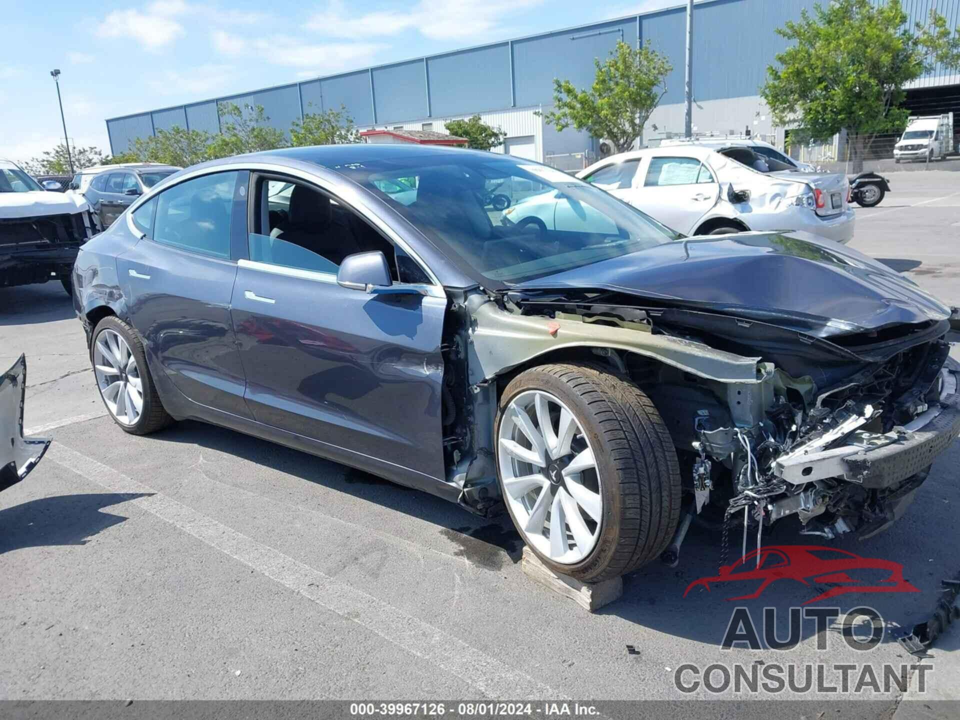 TESLA MODEL 3 2020 - 5YJ3E1EB0LF638821