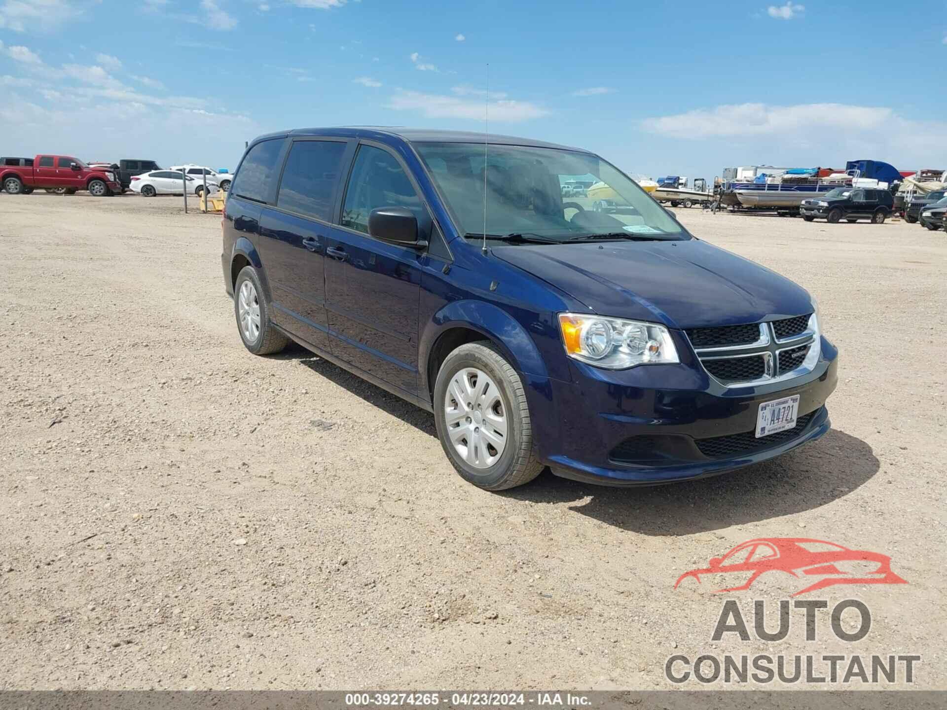 DODGE GRAND CARAVAN 2016 - 2C4RDGBG3GR114797