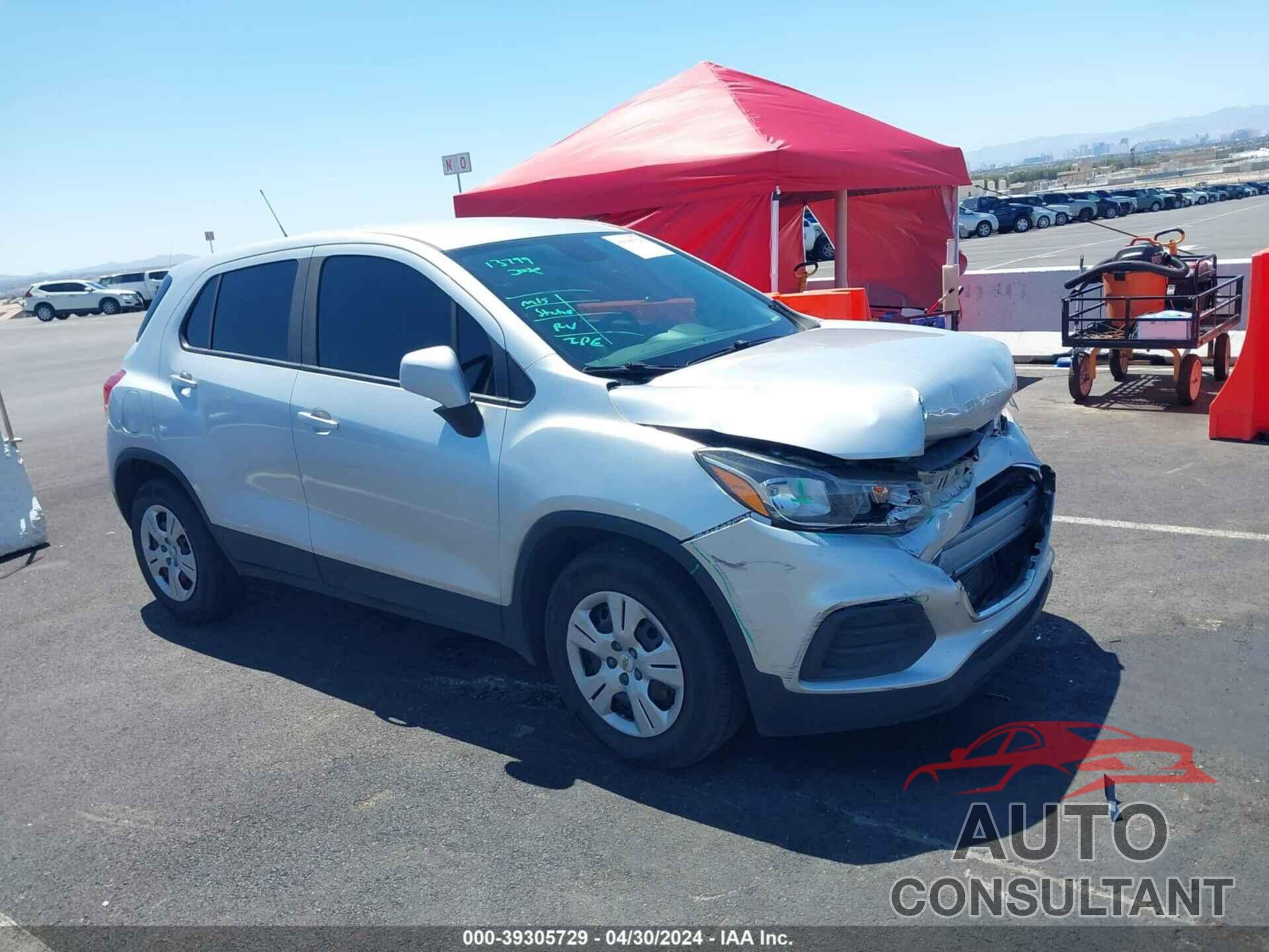 CHEVROLET TRAX 2018 - KL7CJKSB1JB721855