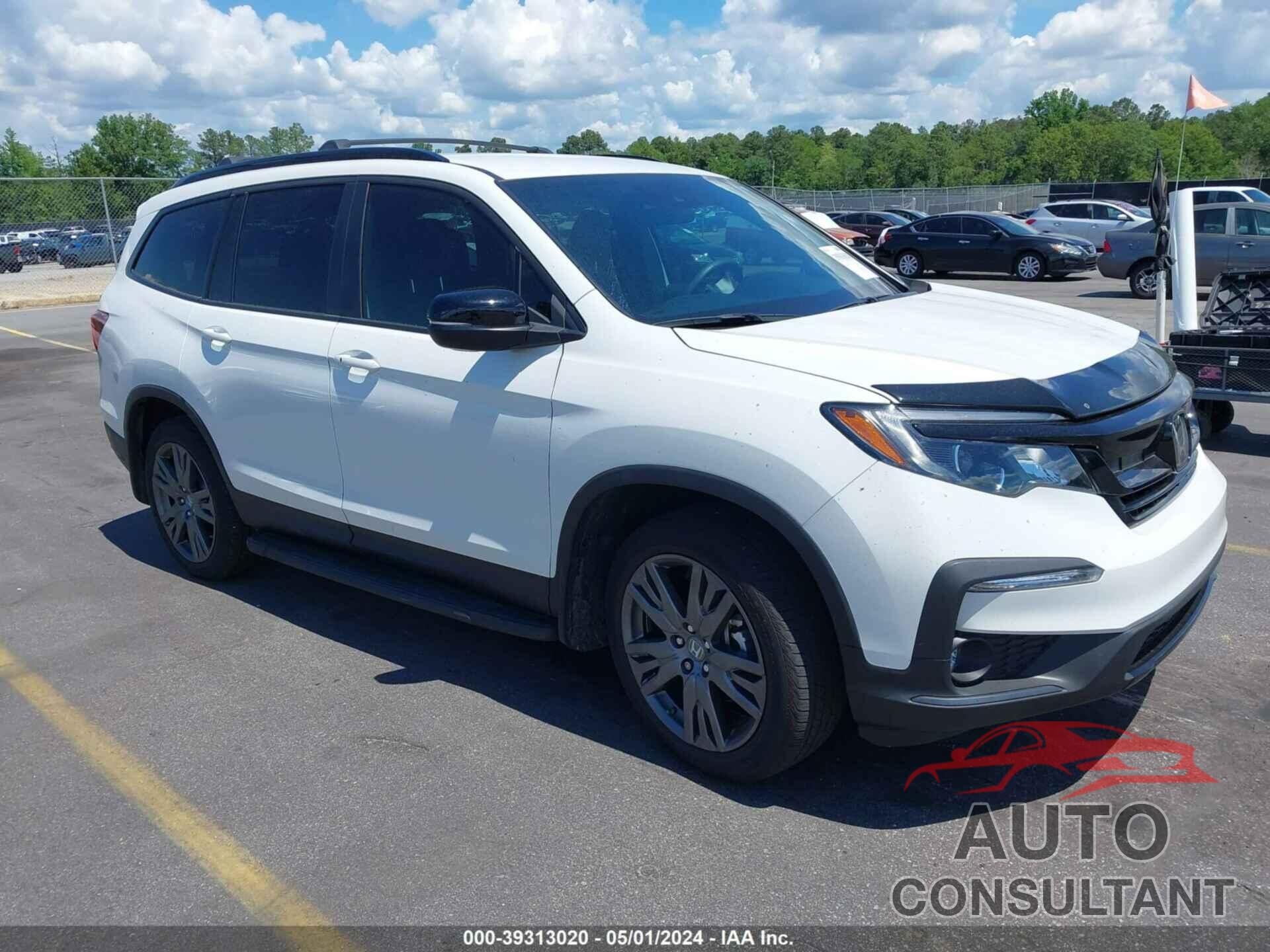 HONDA PILOT 2022 - 5FNYF5H33NB022211