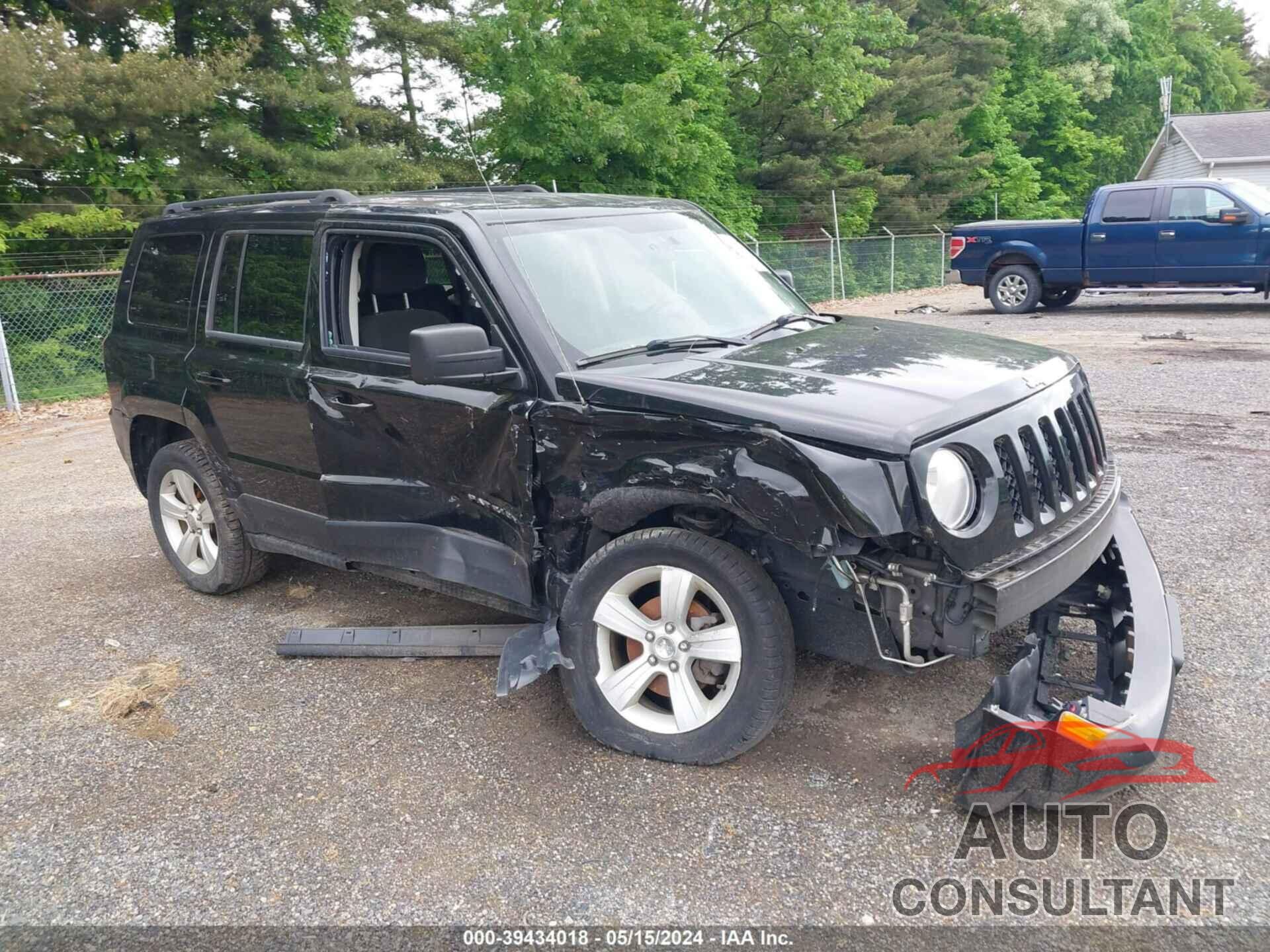 JEEP PATRIOT 2017 - 1C4NJRFB6HD144625