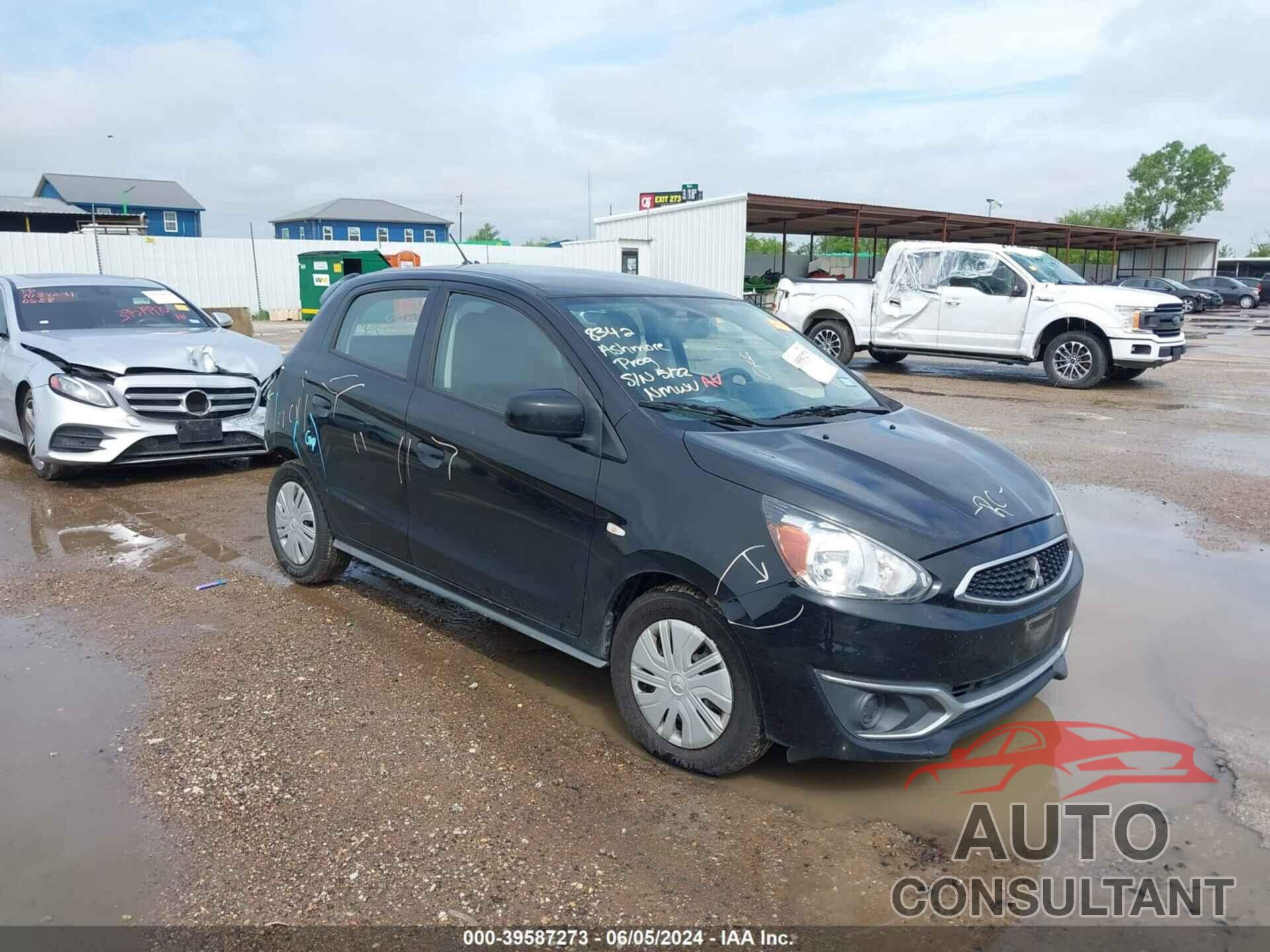 MITSUBISHI MIRAGE 2018 - ML32A3HJ5JH007794