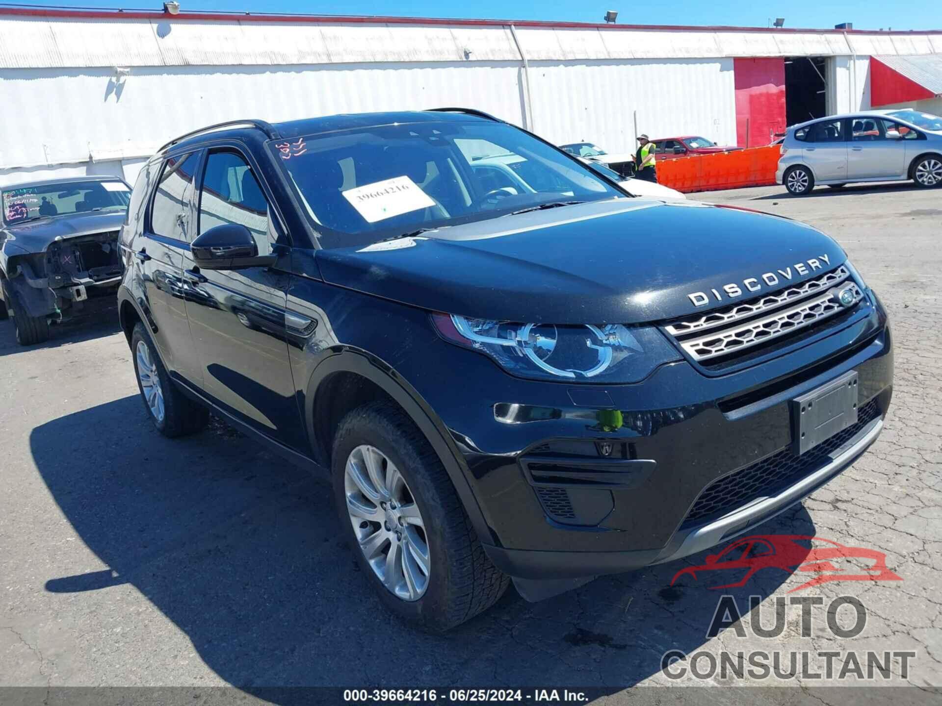 LAND ROVER DISCOVERY SPORT 2017 - SALCP2BG5HH653220