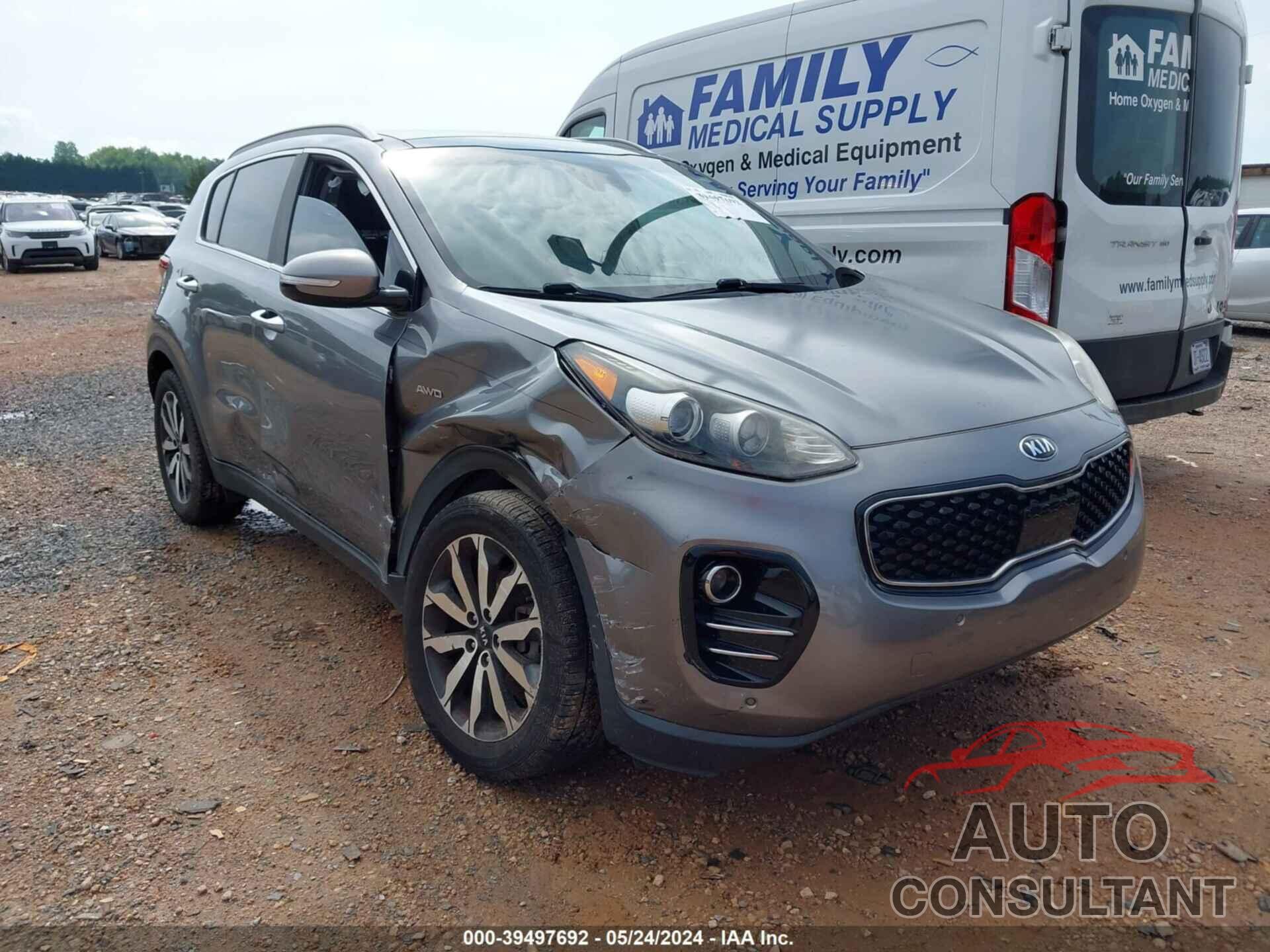 KIA SPORTAGE 2017 - KNDPNCAC1H7079207