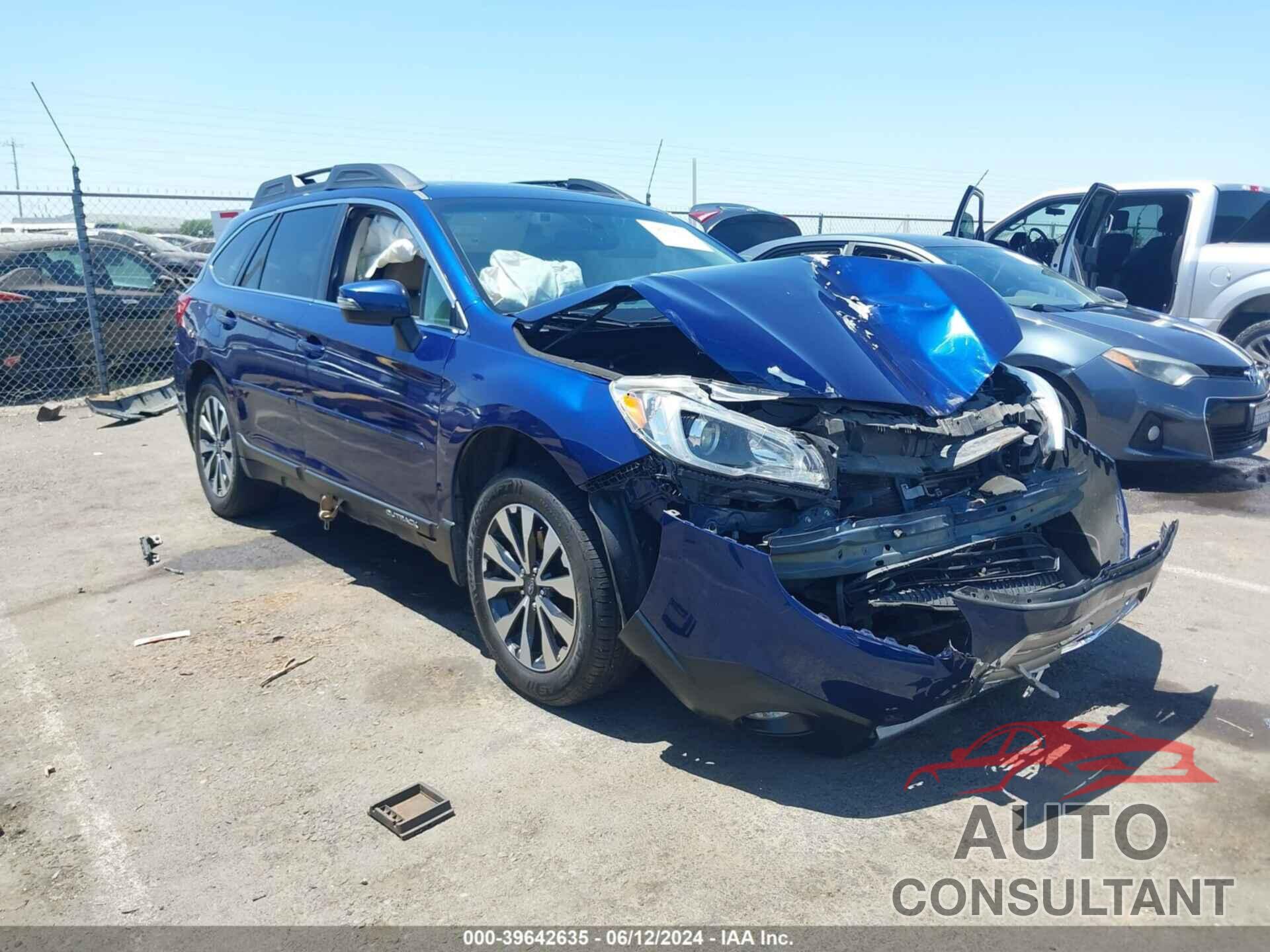 SUBARU OUTBACK 2016 - 4S4BSANC4G3331602