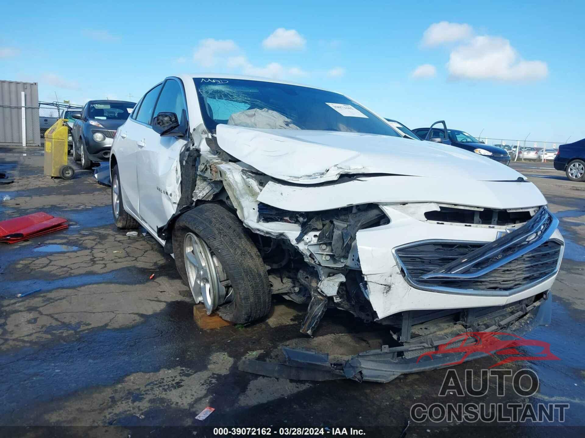 CHEVROLET MALIBU 2017 - 1G1ZC5ST3HF283241