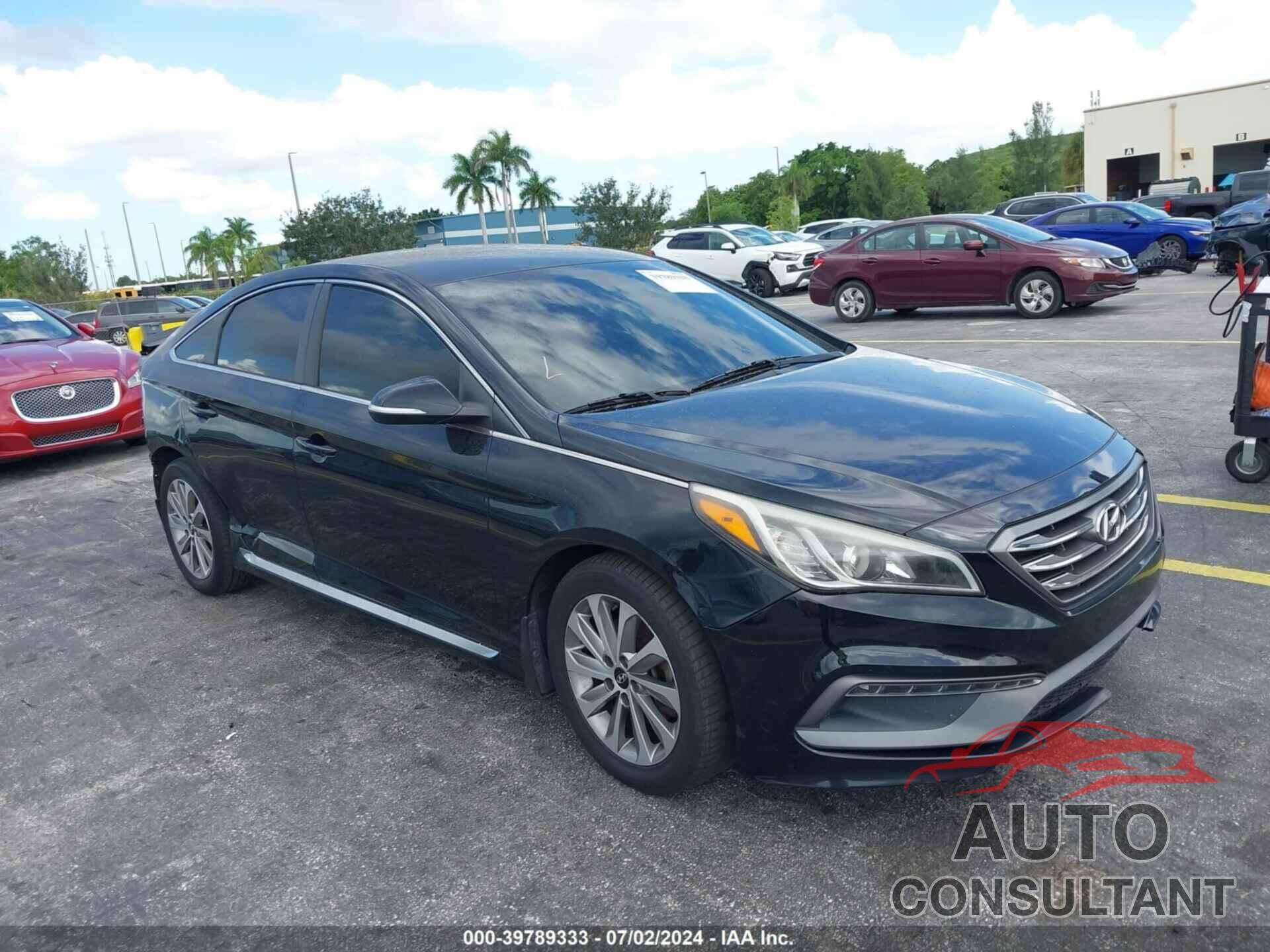 HYUNDAI SONATA 2017 - 5NPE34AF4HH557418