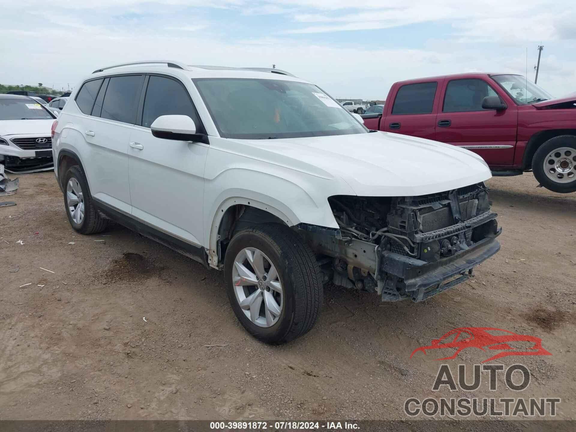 VOLKSWAGEN ATLAS 2018 - 1V2ER2CA5JC550837