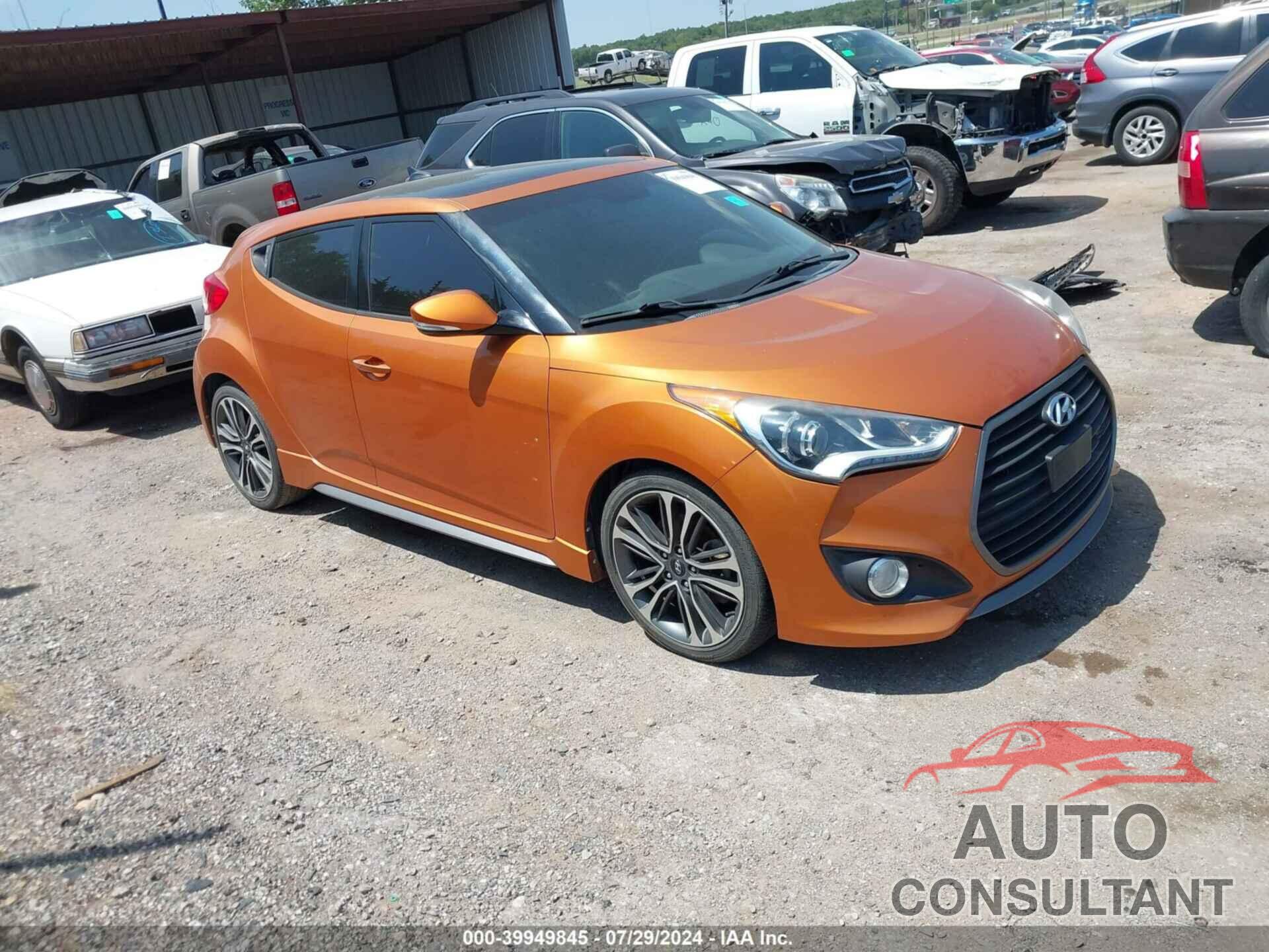 HYUNDAI VELOSTER 2016 - KMHTC6AEXGU261345