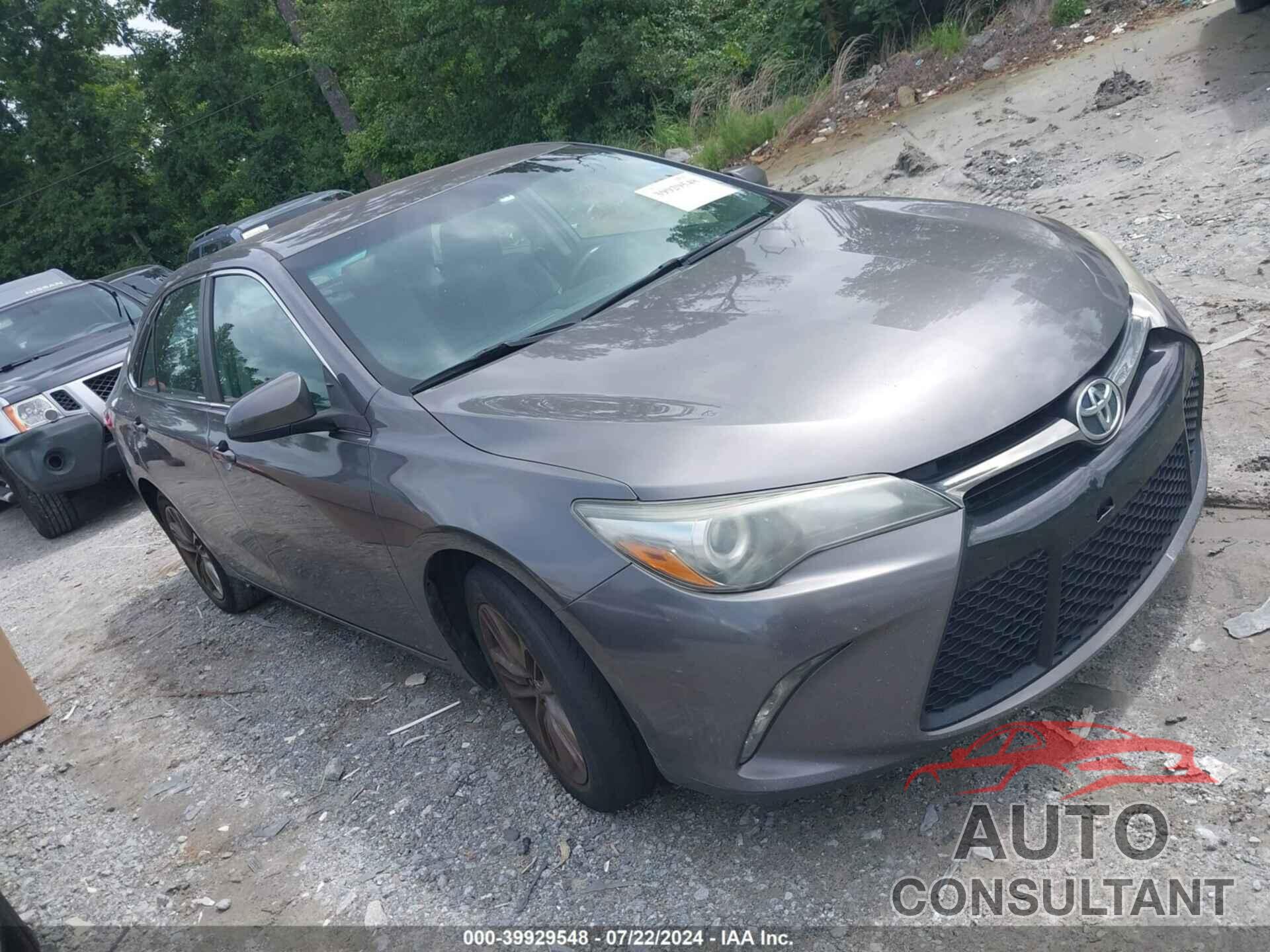 TOYOTA CAMRY 2017 - 4T1BF1FK2HU298587