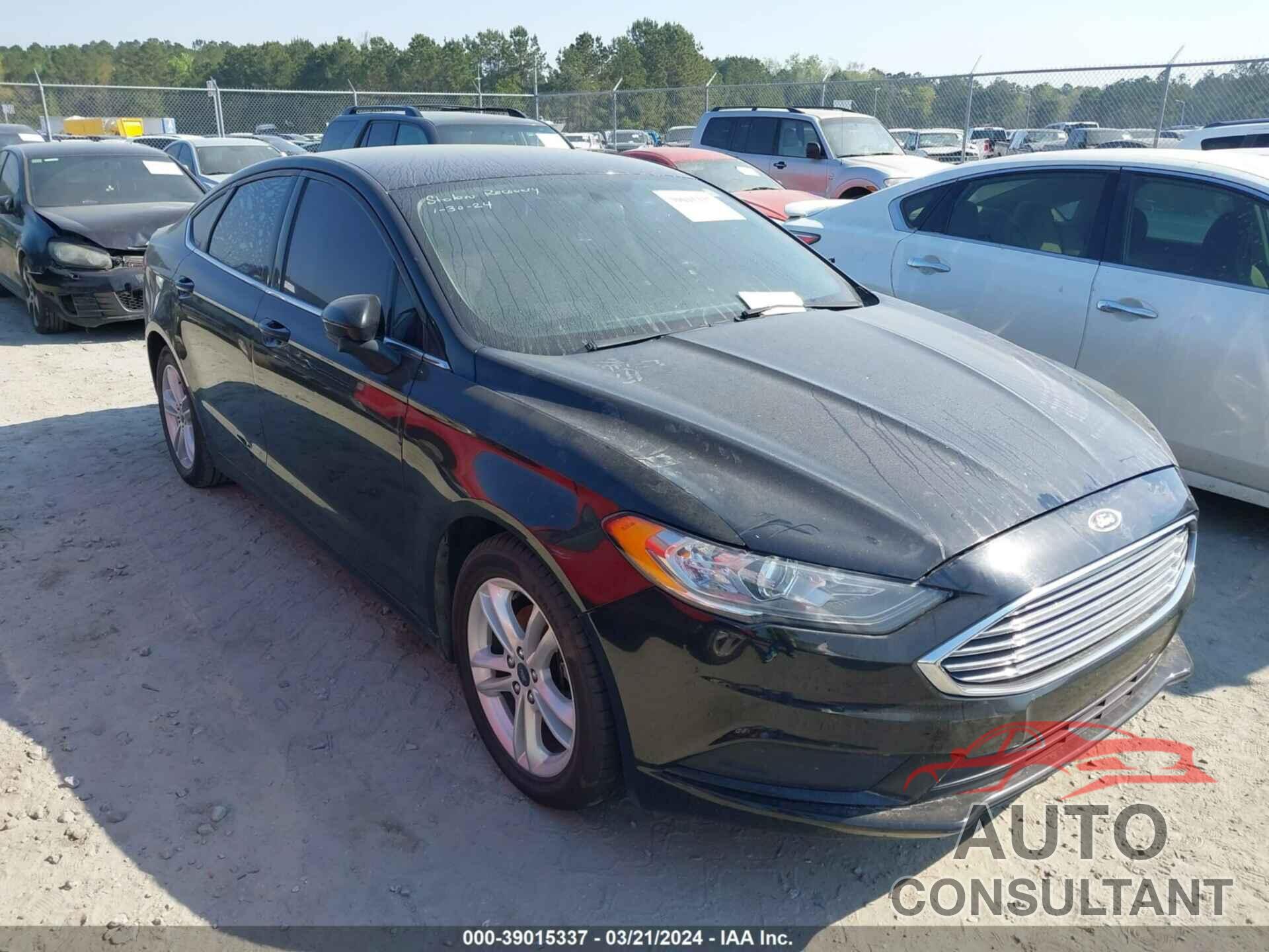 FORD FUSION 2018 - 3FA6P0H7XJR124999
