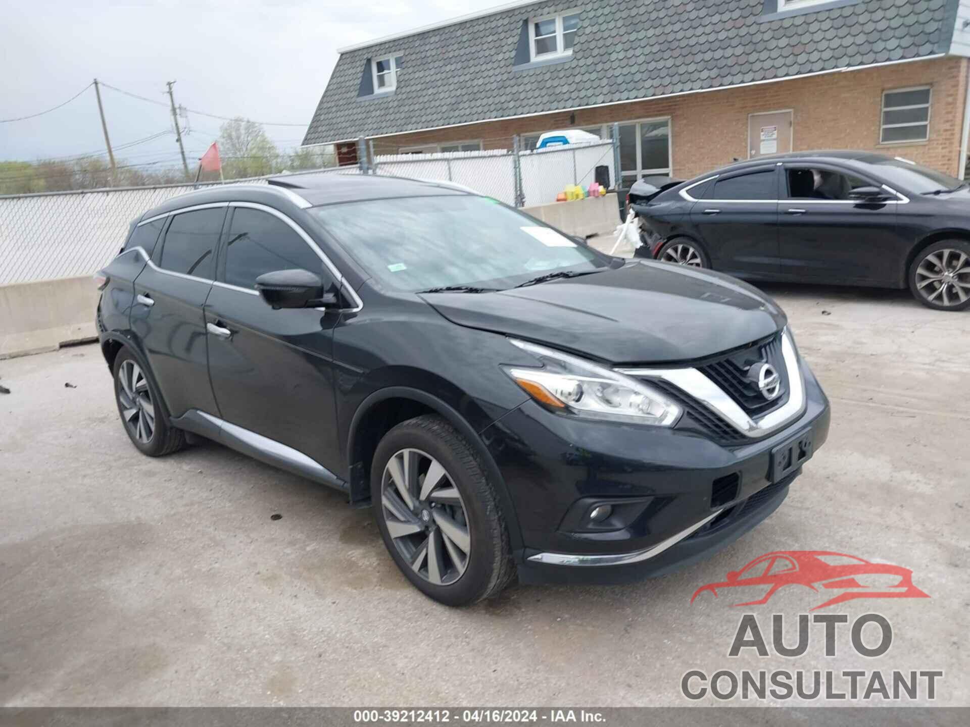 NISSAN MURANO 2017 - 5N1AZ2MH0HN168902